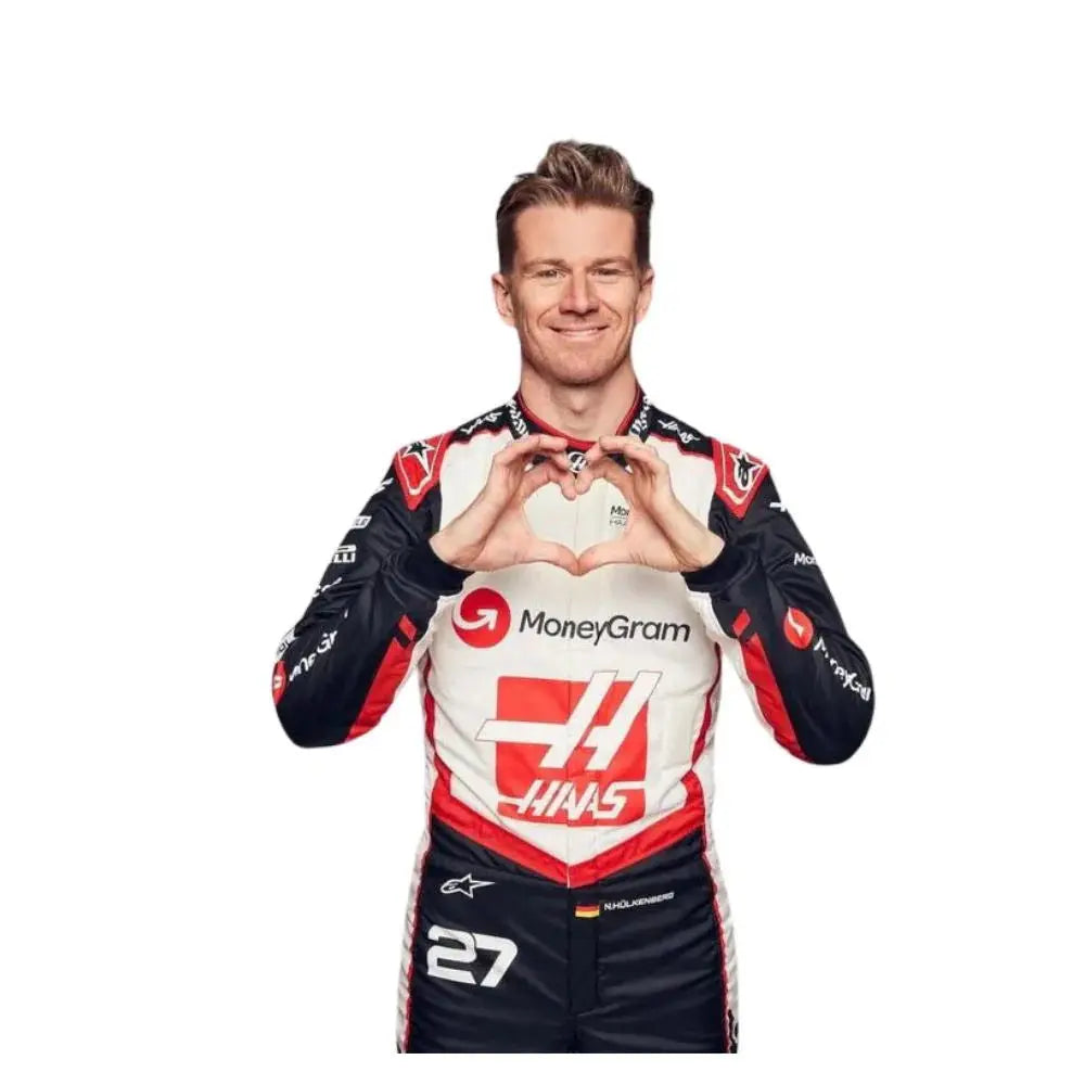 2024 Nico Hülkenberg Replica Race Suit | Haas F1 Team image 2
