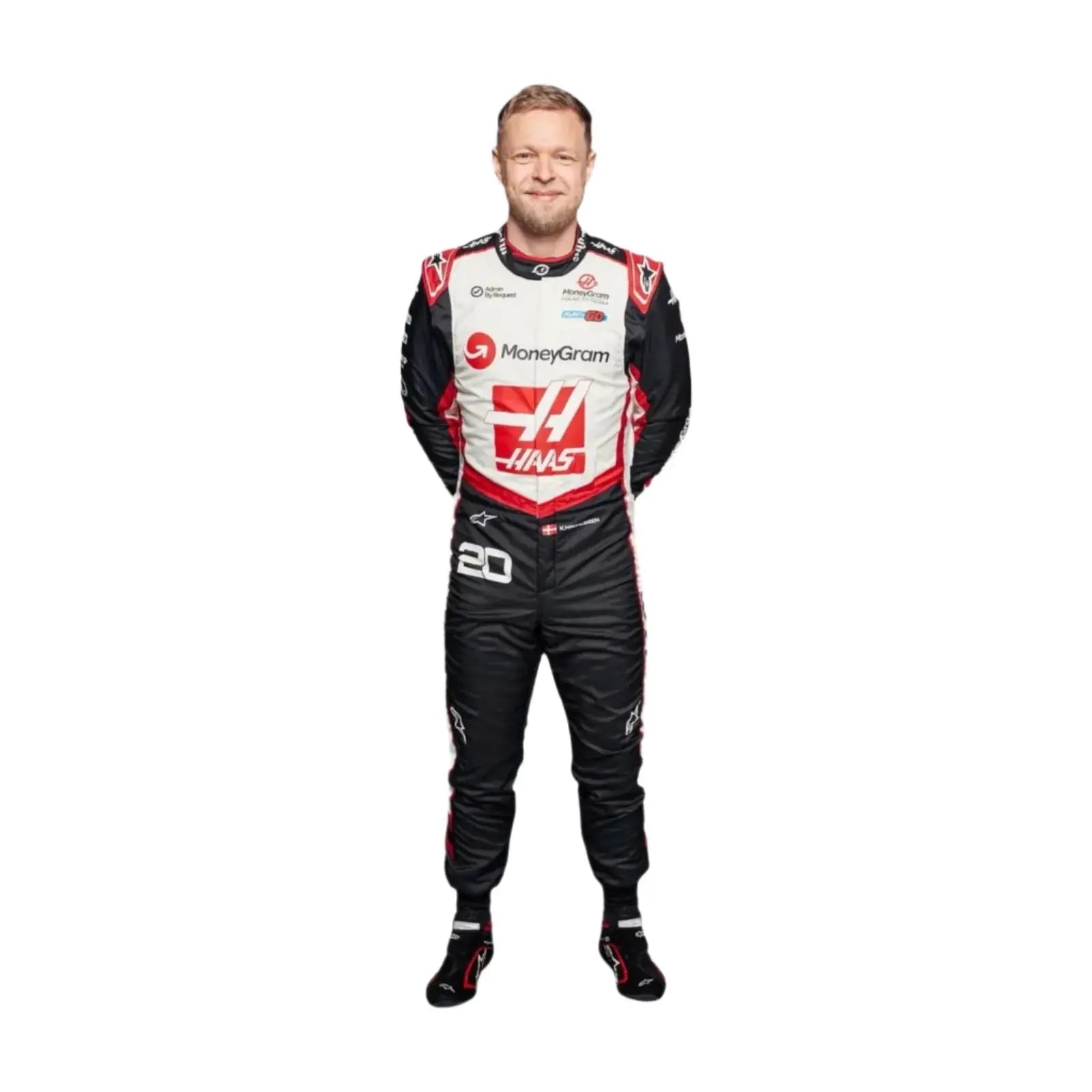 2024 Kevin Magnussen Nico Hulkenberg Haas F1 Team Race Suit image 1