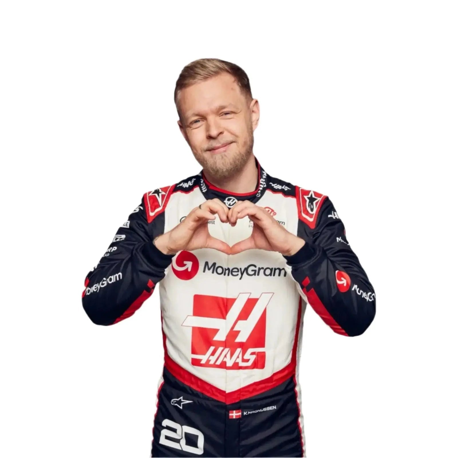 2024 Kevin Magnussen Nico Hulkenberg Haas F1 Team Race Suit image 8