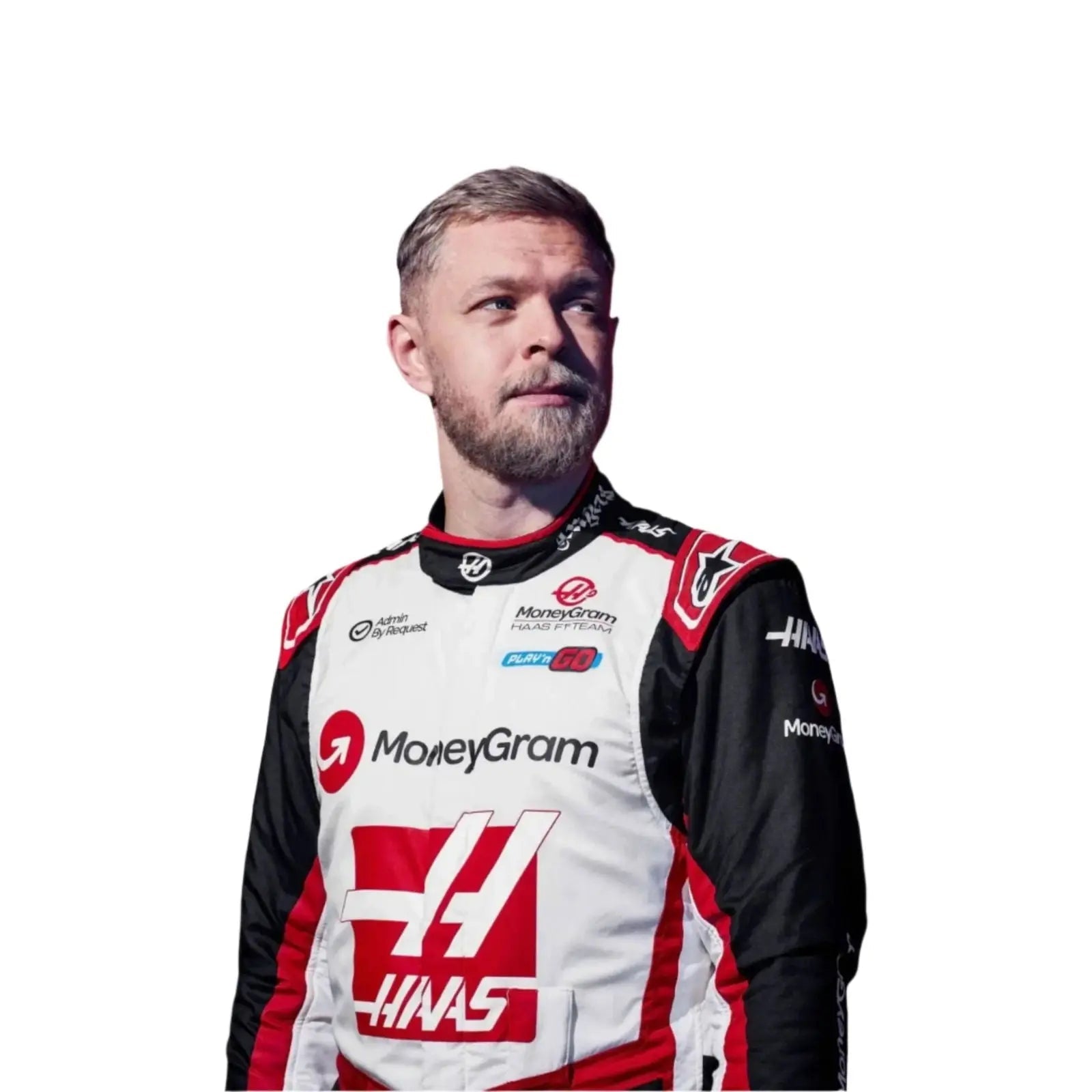 2024 Kevin Magnussen Nico Hulkenberg Haas F1 Team Race Suit image 9