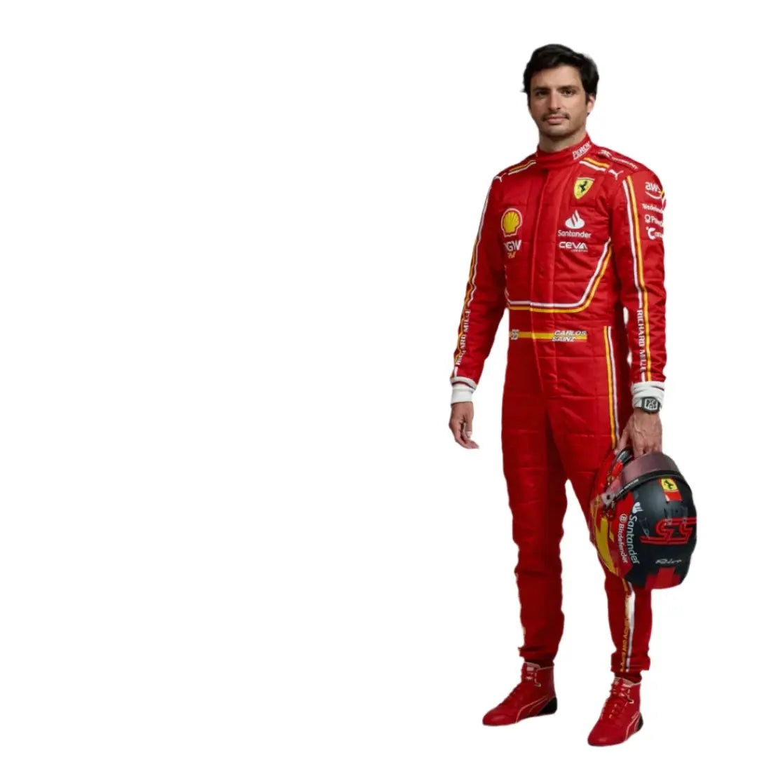 2024 Carlos Sainz Jr. Replica Race Suit | Scuderia Ferrari F1 Team image 5