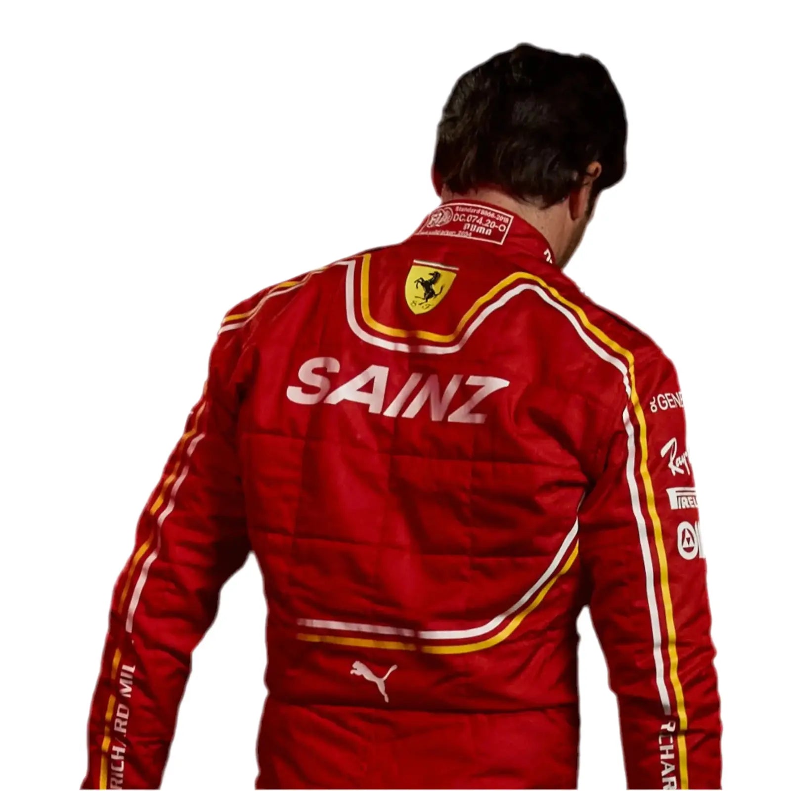 2024 Scuderia Ferrari Replica Race Suit | replica-inspired team gear image 12