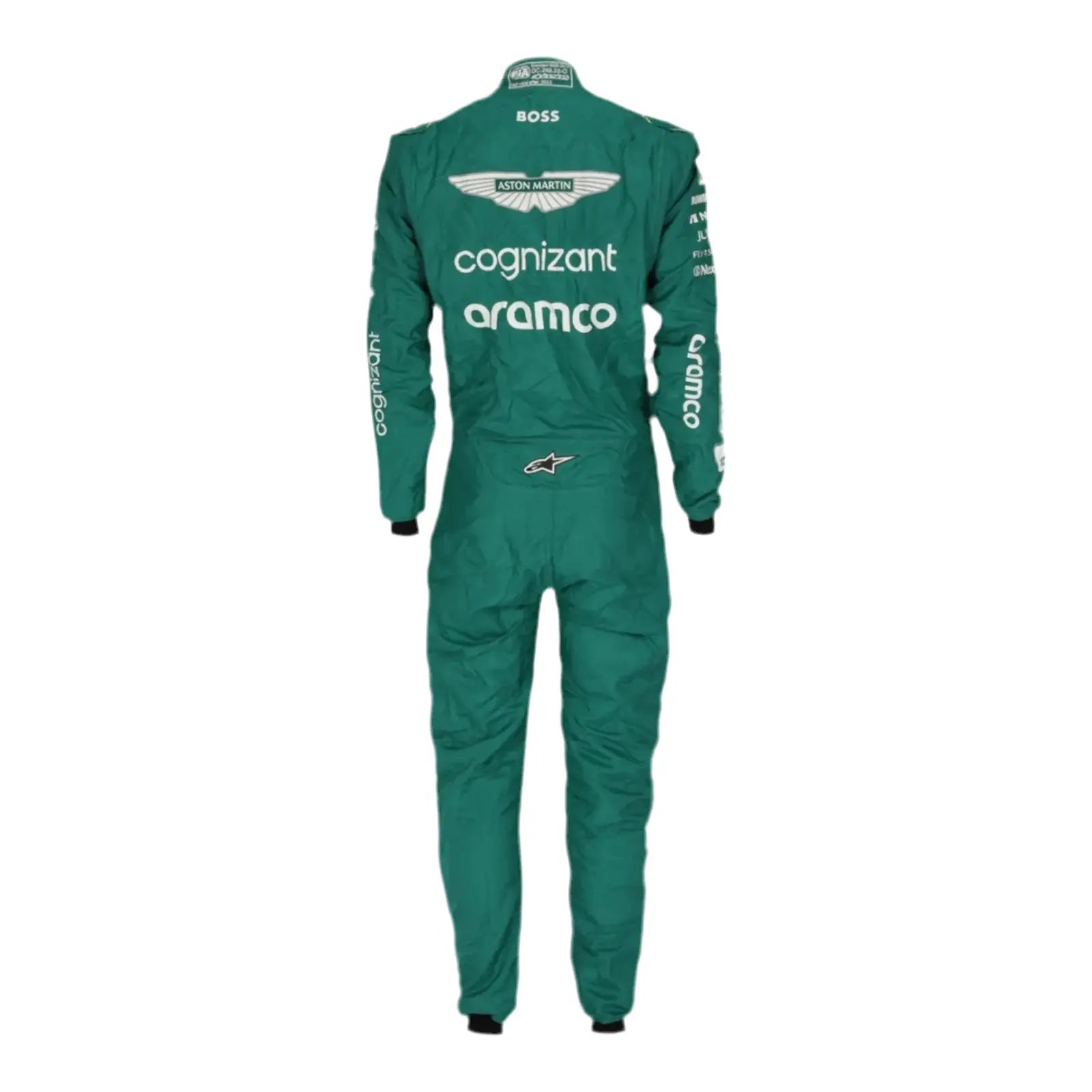 2023 Lance Stroll Aston Martin F1 Race Suit - São Paulo GP image 2