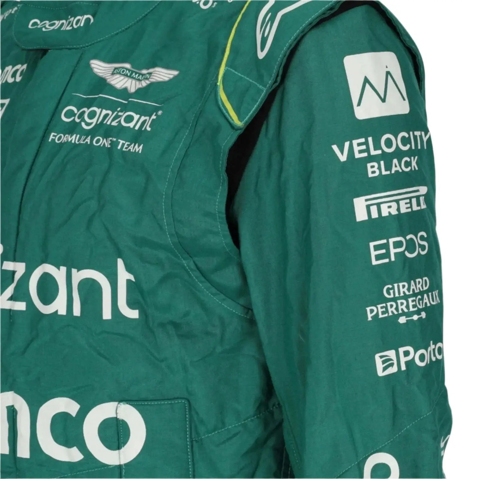 2023 Lance Stroll Aston Martin F1 Race Suit - São Paulo GP image 4