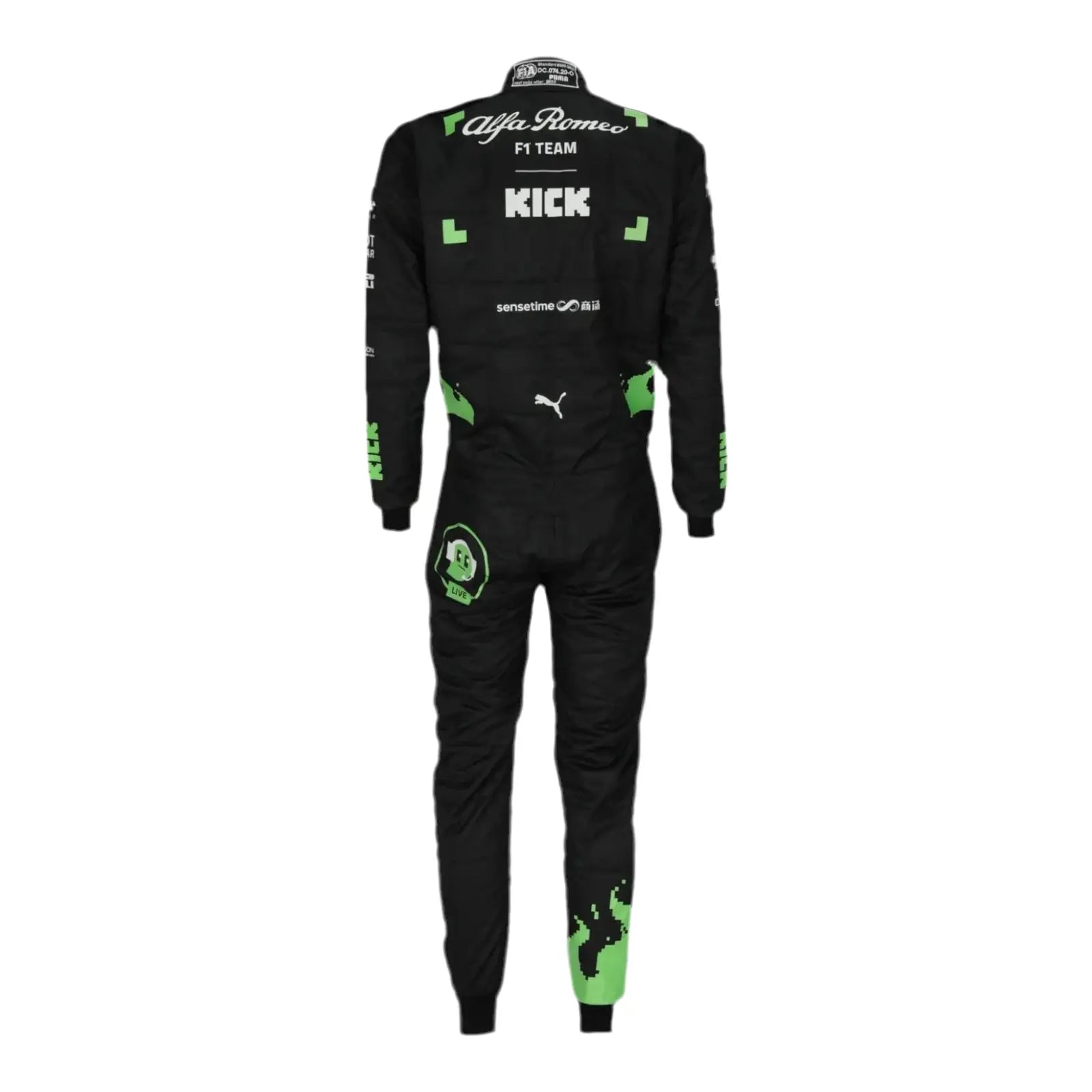 2023 Zhou Guanyu Alfa Romeo F1 Team Racing Suit– Belgian GP image 2