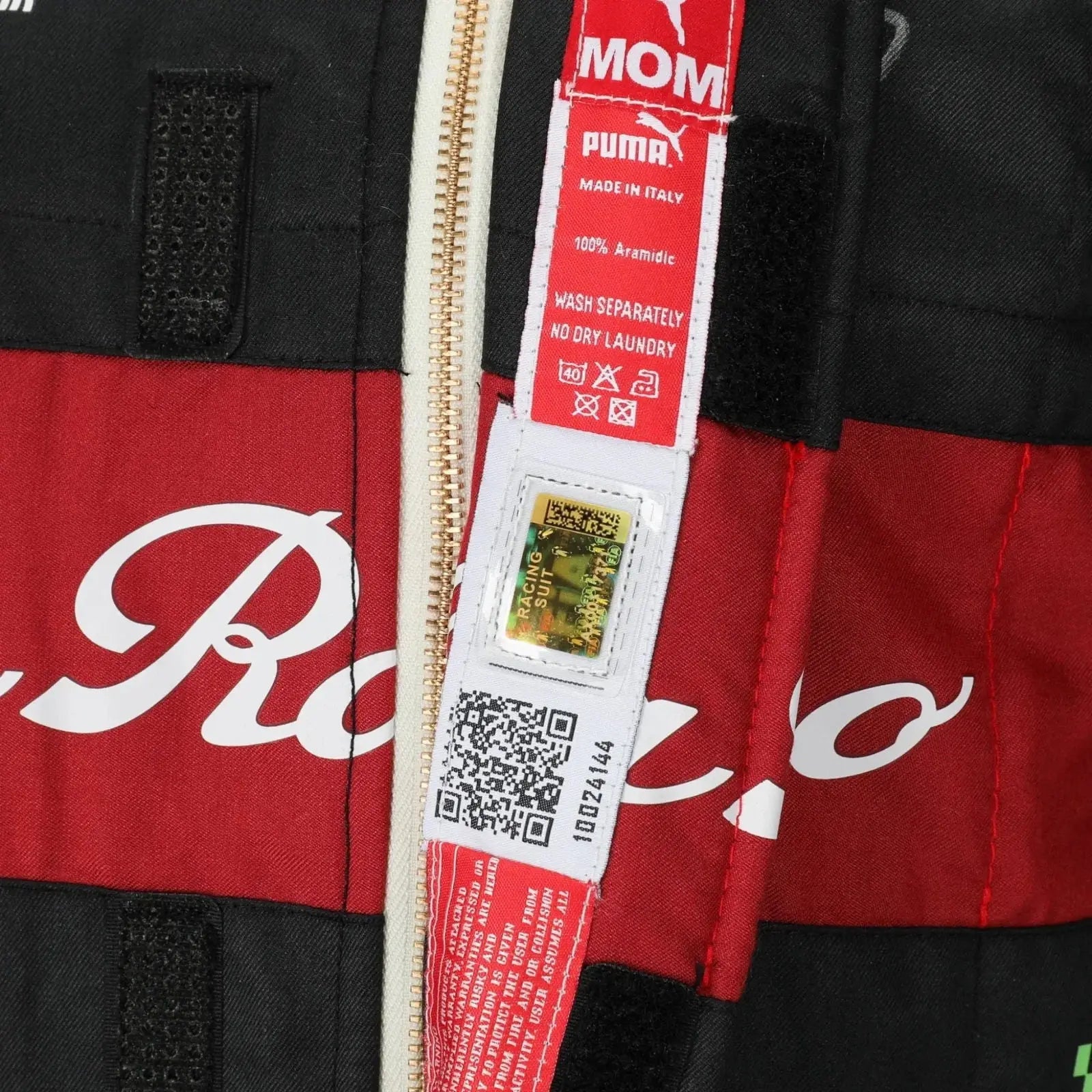 2023 Zhou Guanyu Alfa Romeo F1 Team Racing Suit– Belgian GP image 3