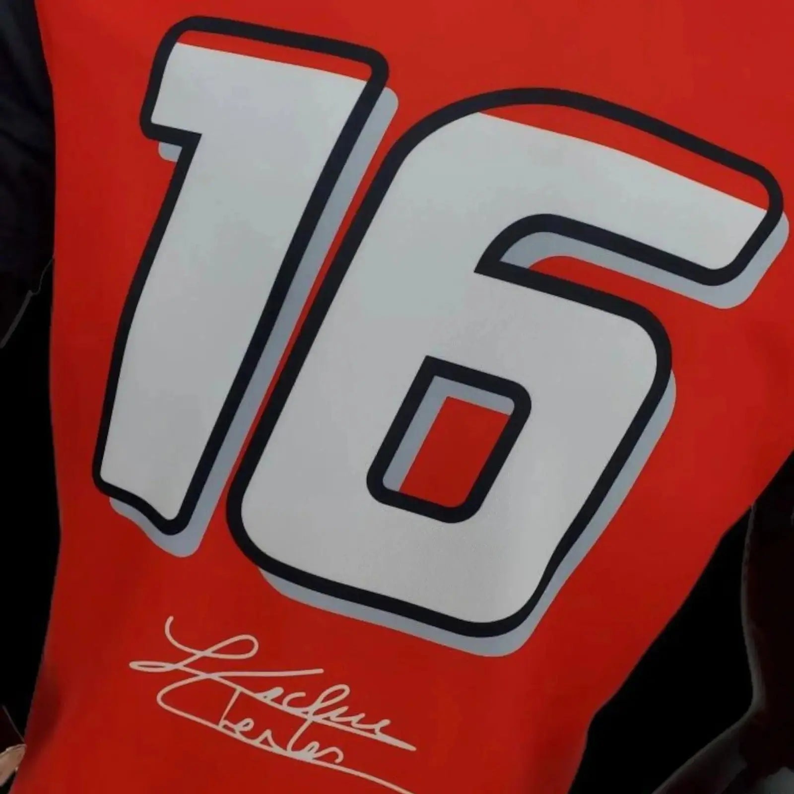 2022 New Ferrari Charles Leclecr F1 Racing T-Shirt image 5