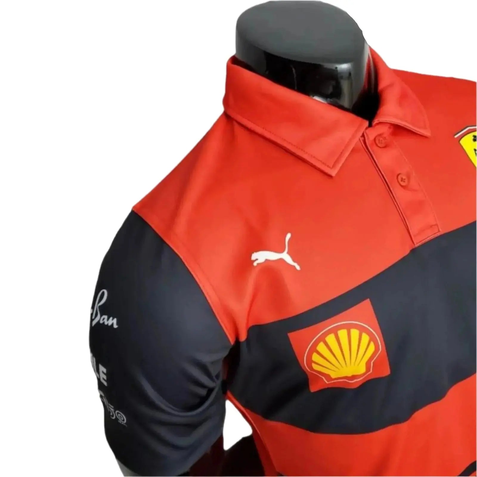 2022 New Ferrari F1 Racing Polo Shirt image 3