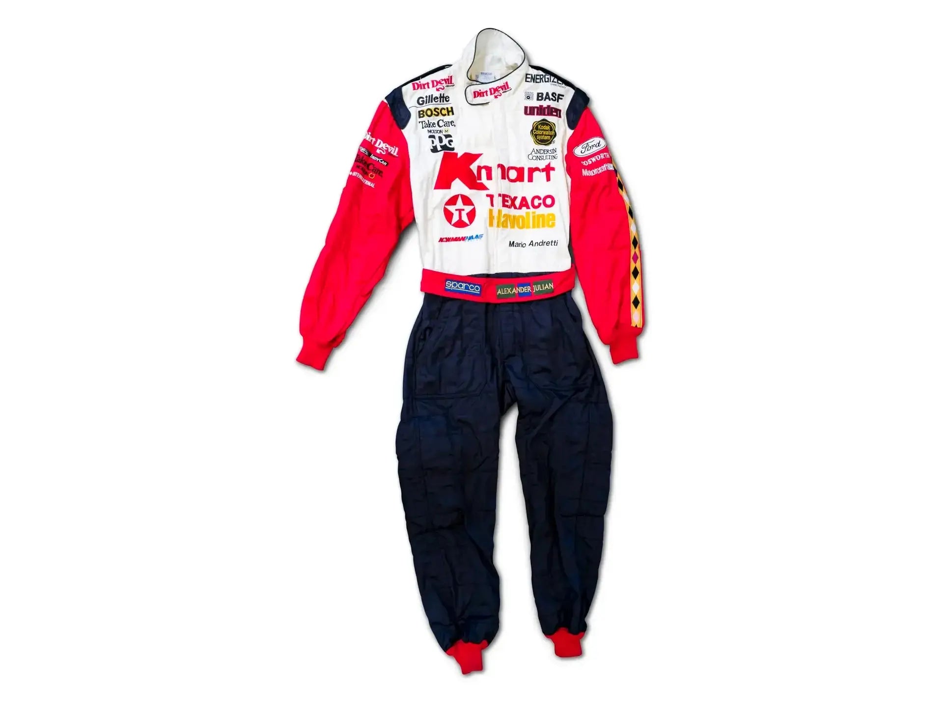 Mario Andretti Embroidered Race Suit image 1