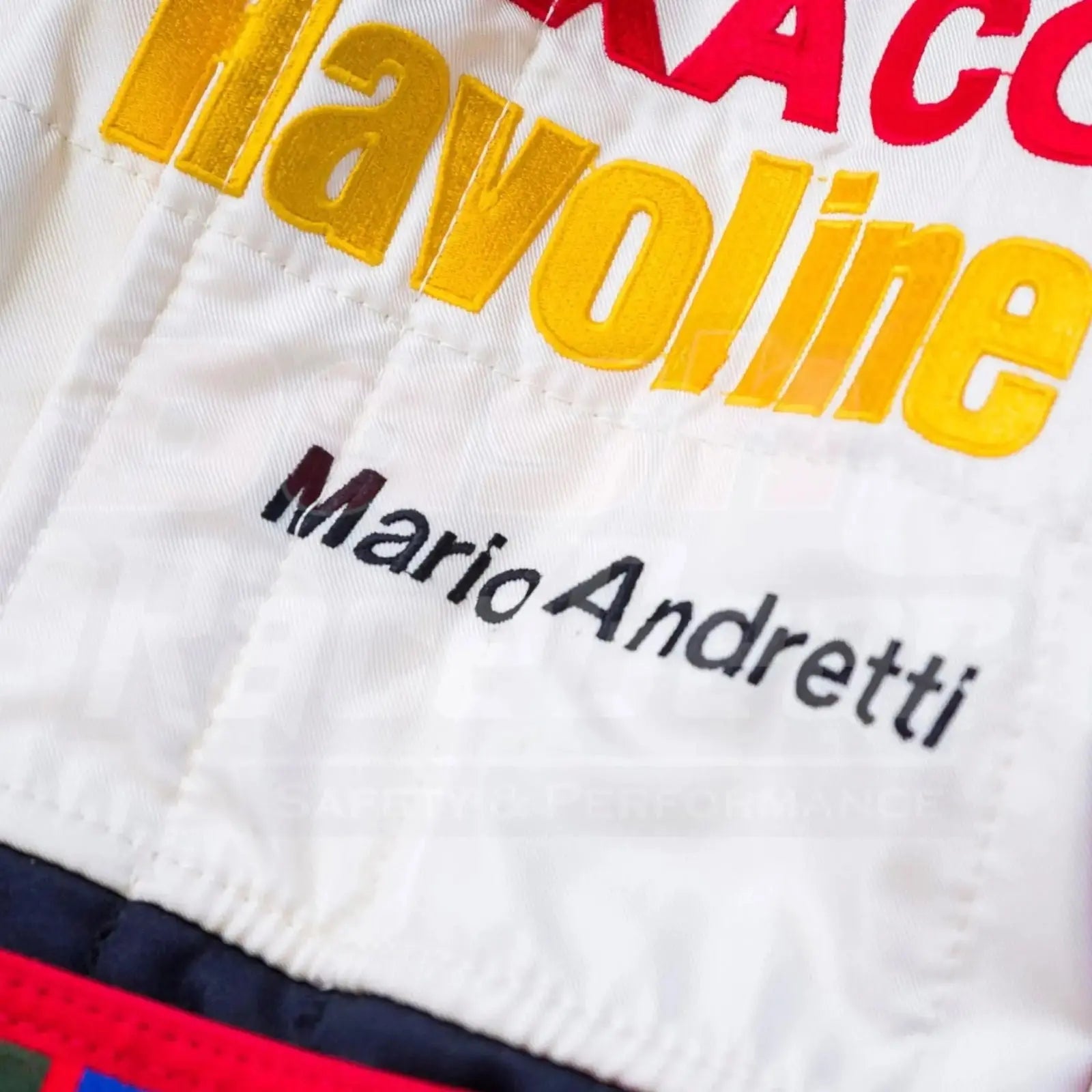 Mario Andretti Embroidered Race Suit image 2