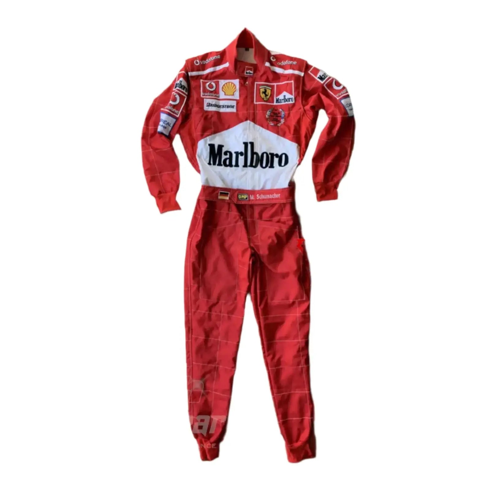 Michael Schumacher Ferrari F1 Embroidered Racing Suit image 1