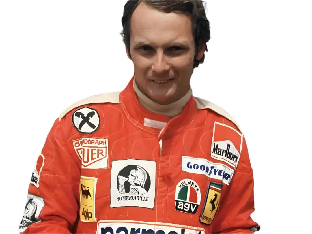 Niki Lauda 1976 Ferrari F1 Embroidered Racing suit image 4