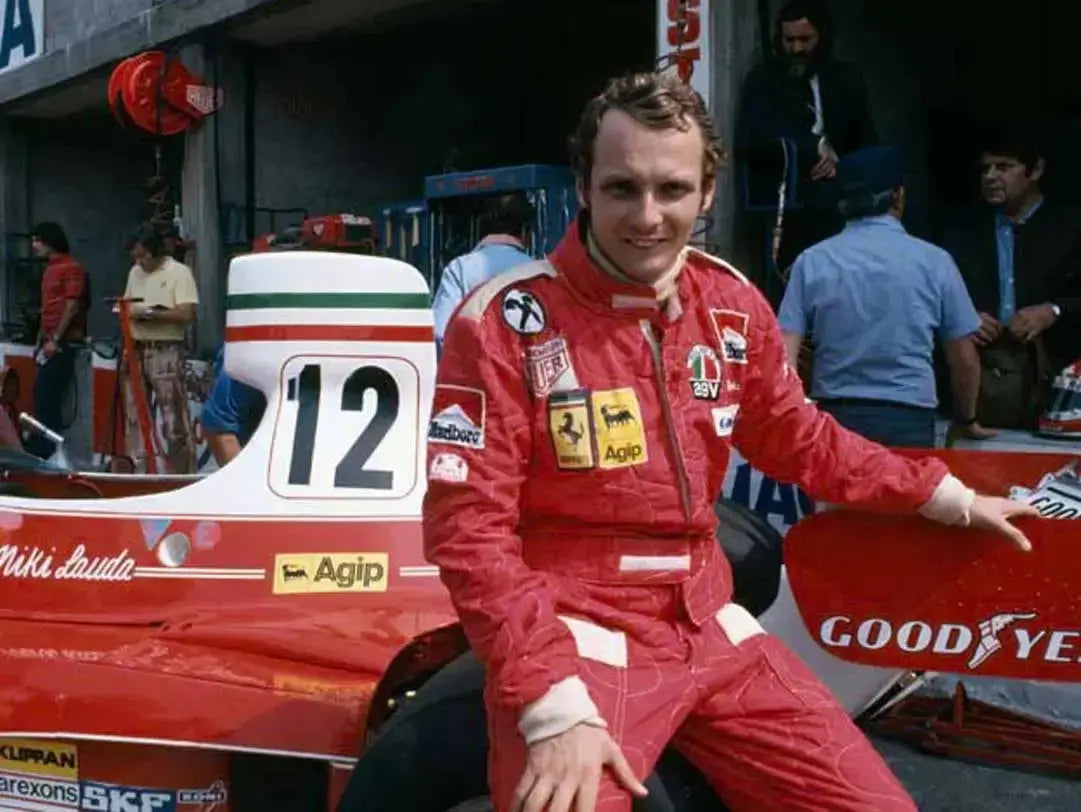 Niki Lauda 1976 Ferrari F1 Embroidered Racing suit image 5