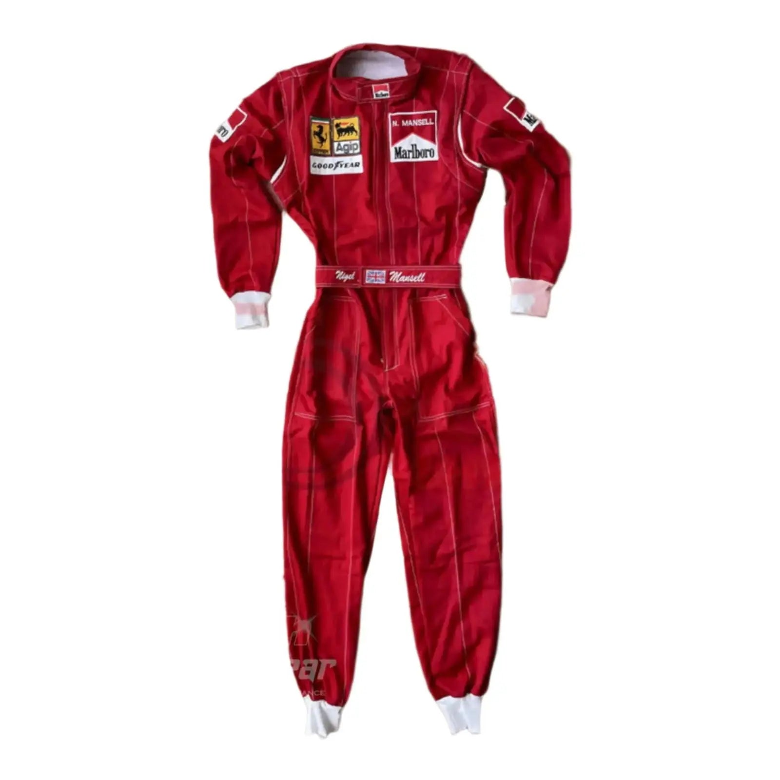 Nigel Mansell 1990 Ferrari F1 Embroidered Racing Suit image 1