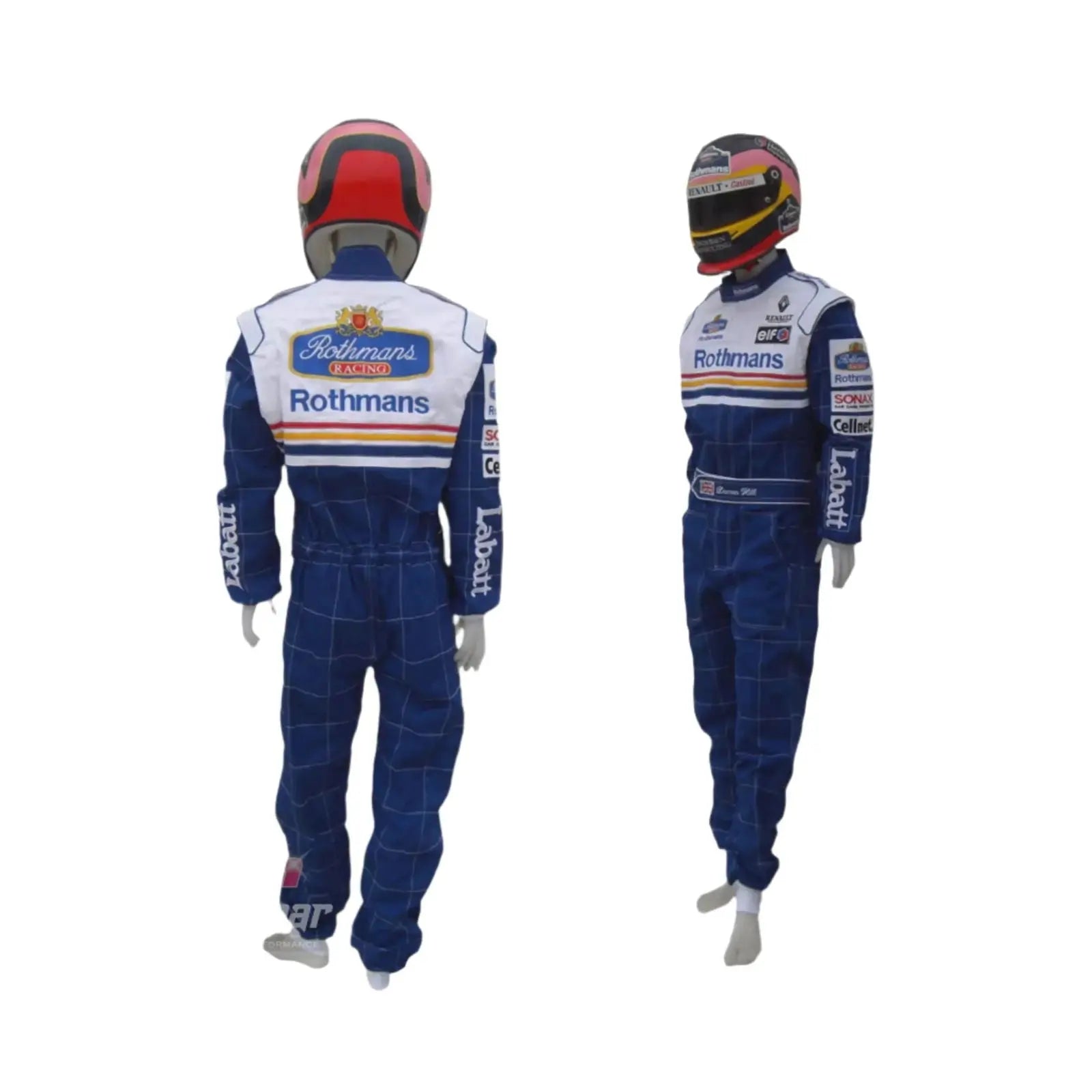 Damon Hill 1997 Williams F1 Embroidered Racing Suit image 3