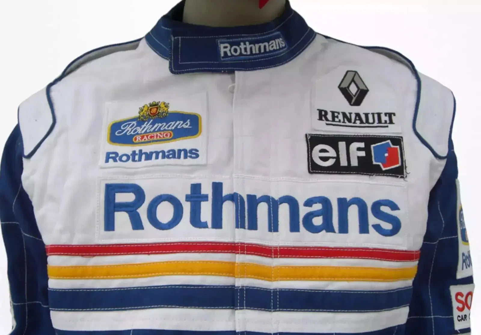 Damon Hill 1997 Williams F1 Embroidered Racing Suit image 4