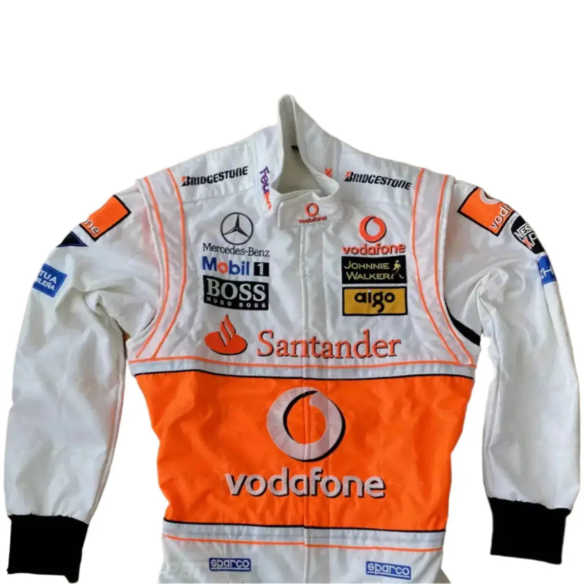 Lewis Hamilton 2008 McLaren F1 Embroidered Racing Suit image 6