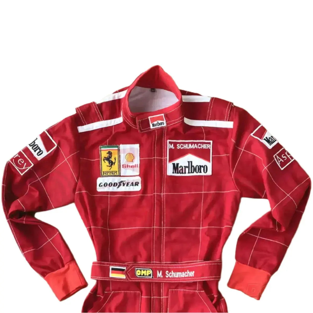 Michael Schumacher 1996 Ferrari F1 Embroidered Racing Suit image 5