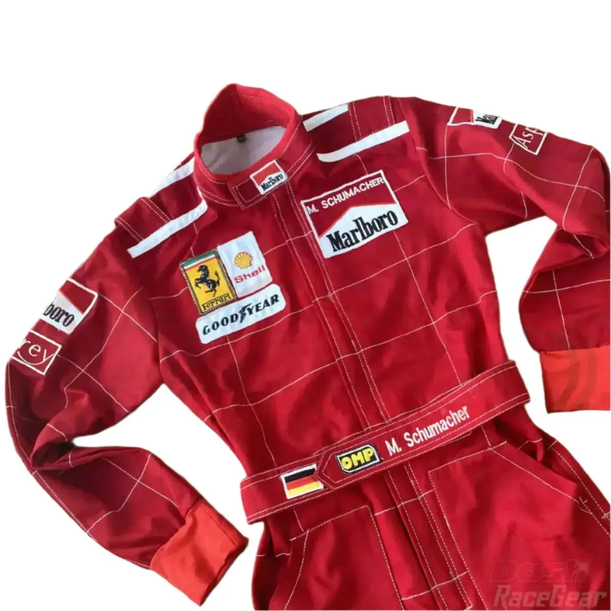 Michael Schumacher 1996 Ferrari F1 Embroidered Racing Suit image 8