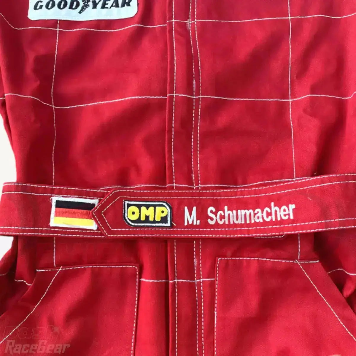 Michael Schumacher 1996 Ferrari F1 Embroidered Racing Suit image 9