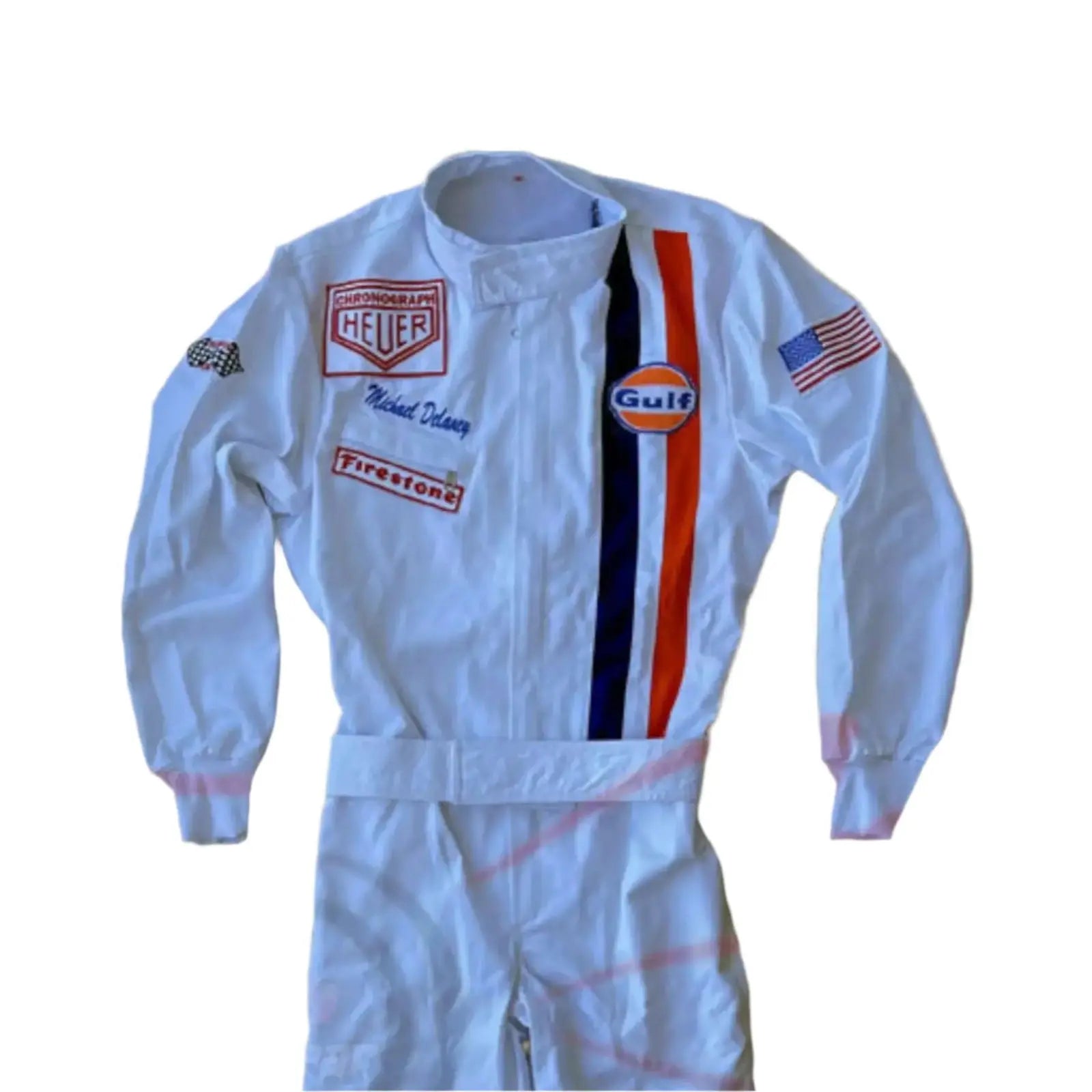 Michael Delaney Steve McQueen 1971 "LeMans" MOVIE Racing Suit image 3