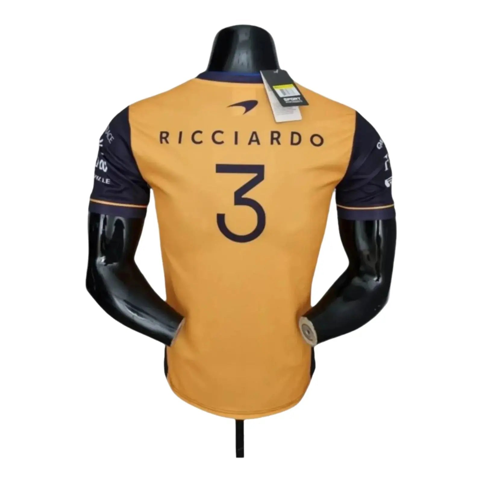 2022 McLaren Daniel Ricciardo Crew Neck F1 T-Shirt image 2
