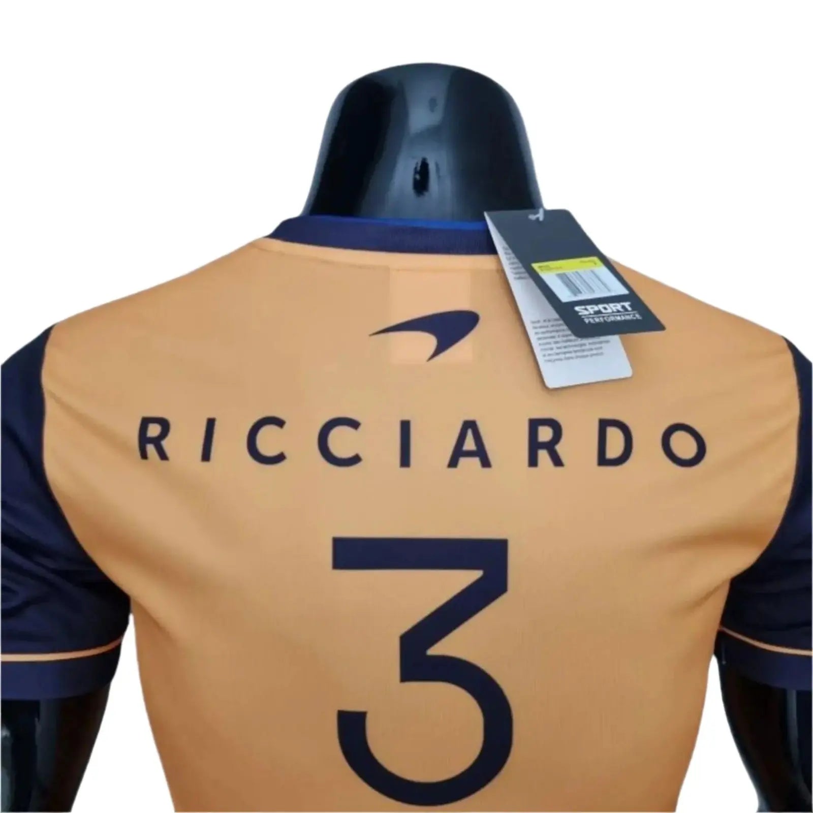 2022 McLaren Daniel Ricciardo Crew Neck F1 T-Shirt image 4