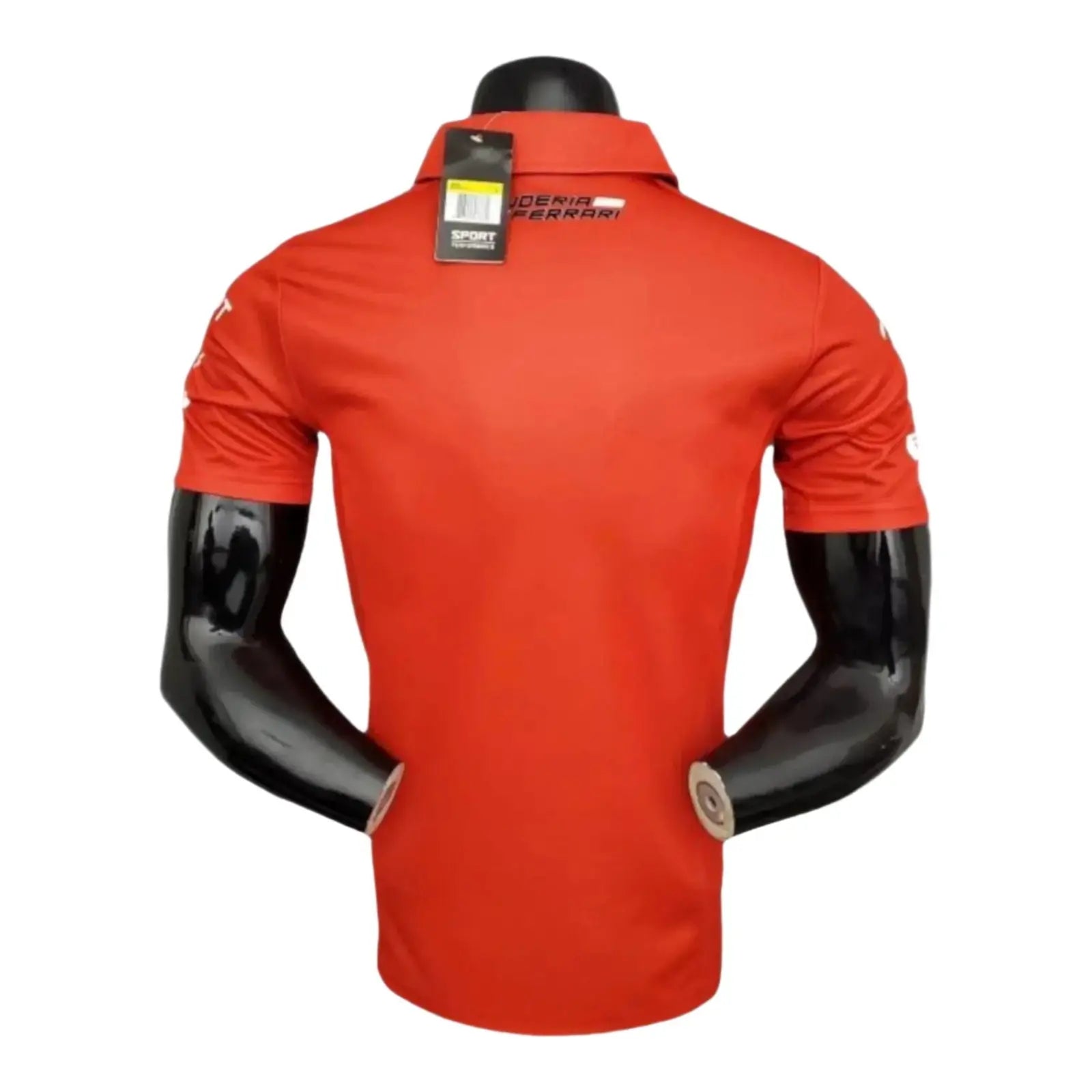 2021 Ferrari Formula One Racing Polo Zipper Shirt image 2