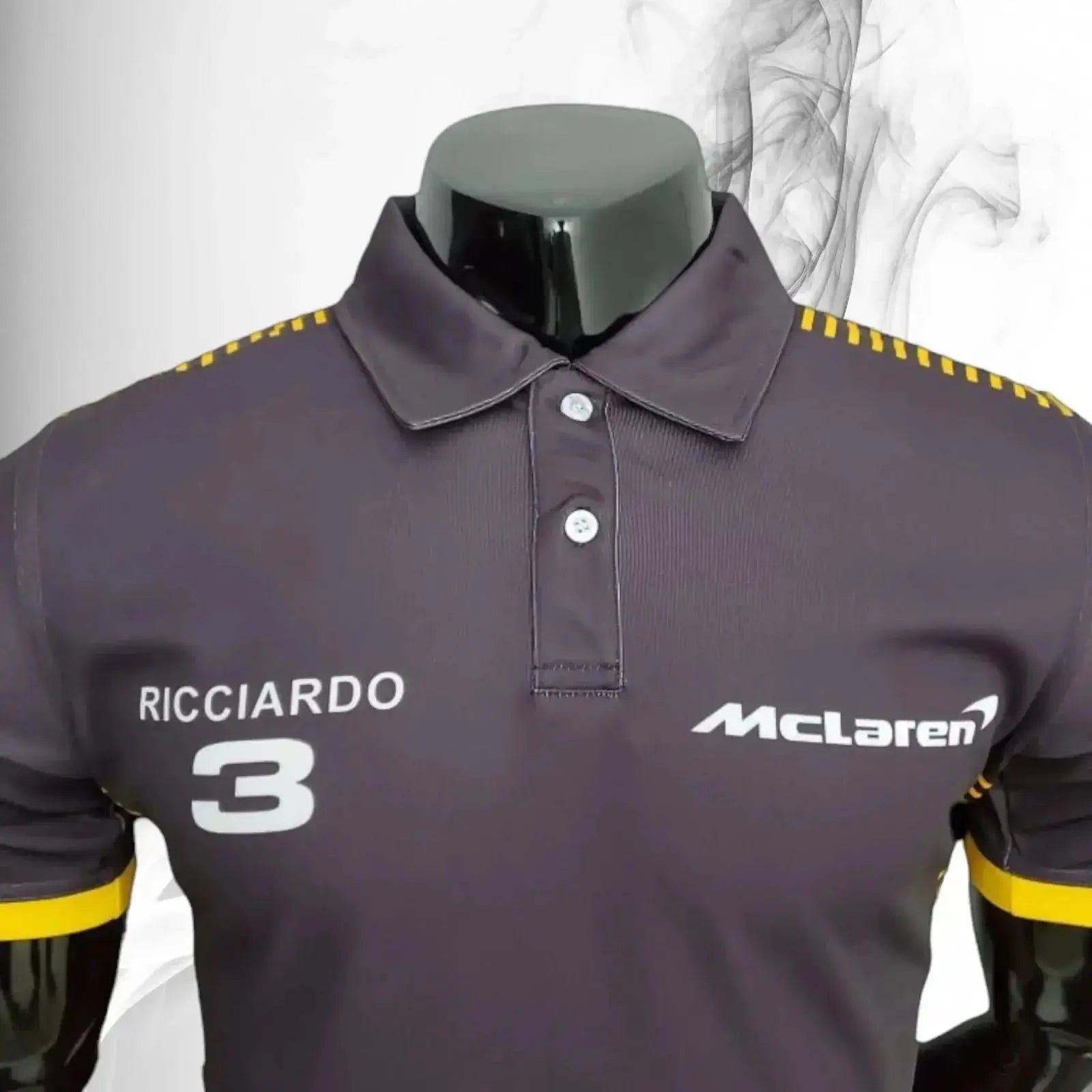2022 McLaren Daniel Ricciardo Formula One Polo Shirt image 3