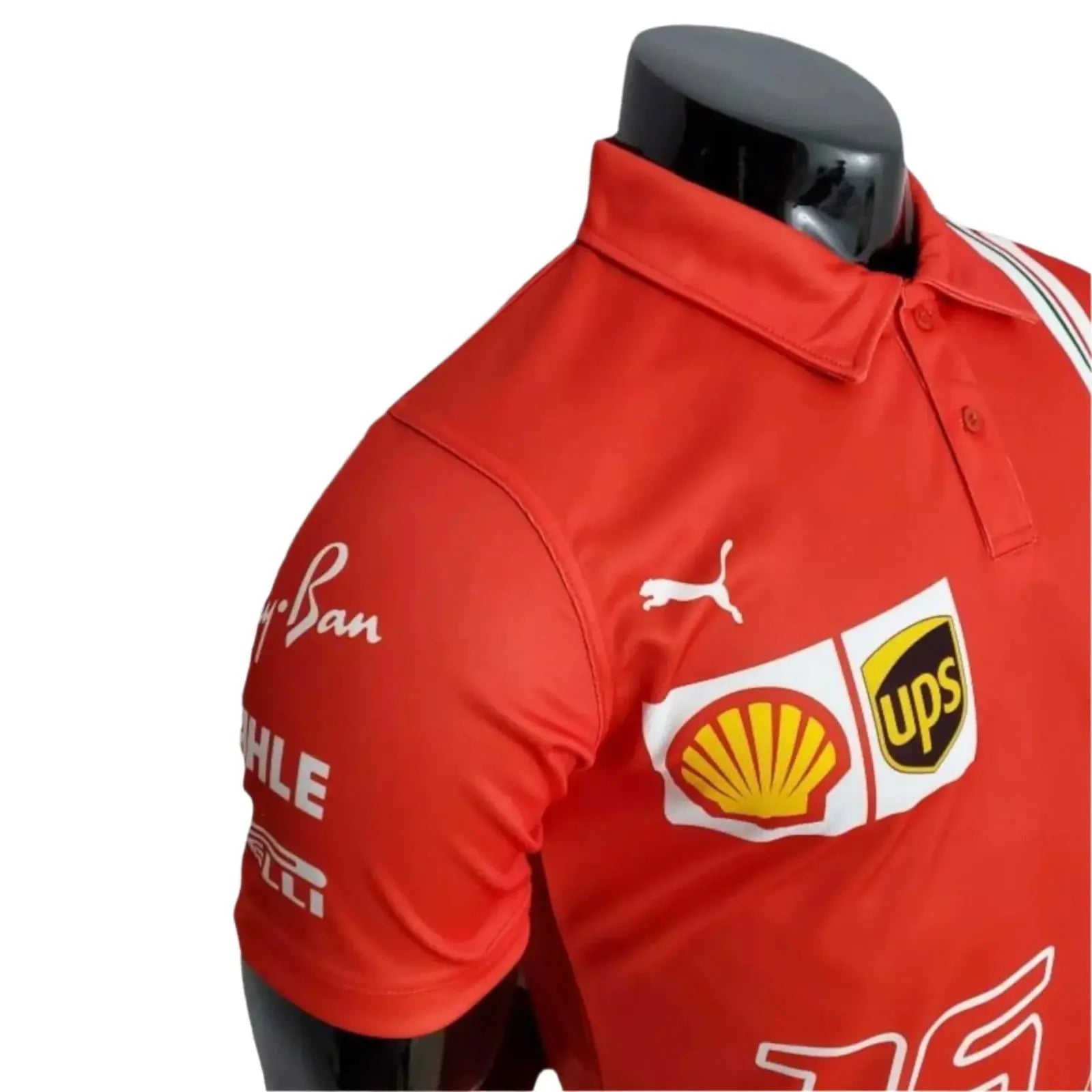 2022 Ferrari Charles Leclerc F1 Polo Shirt image 3