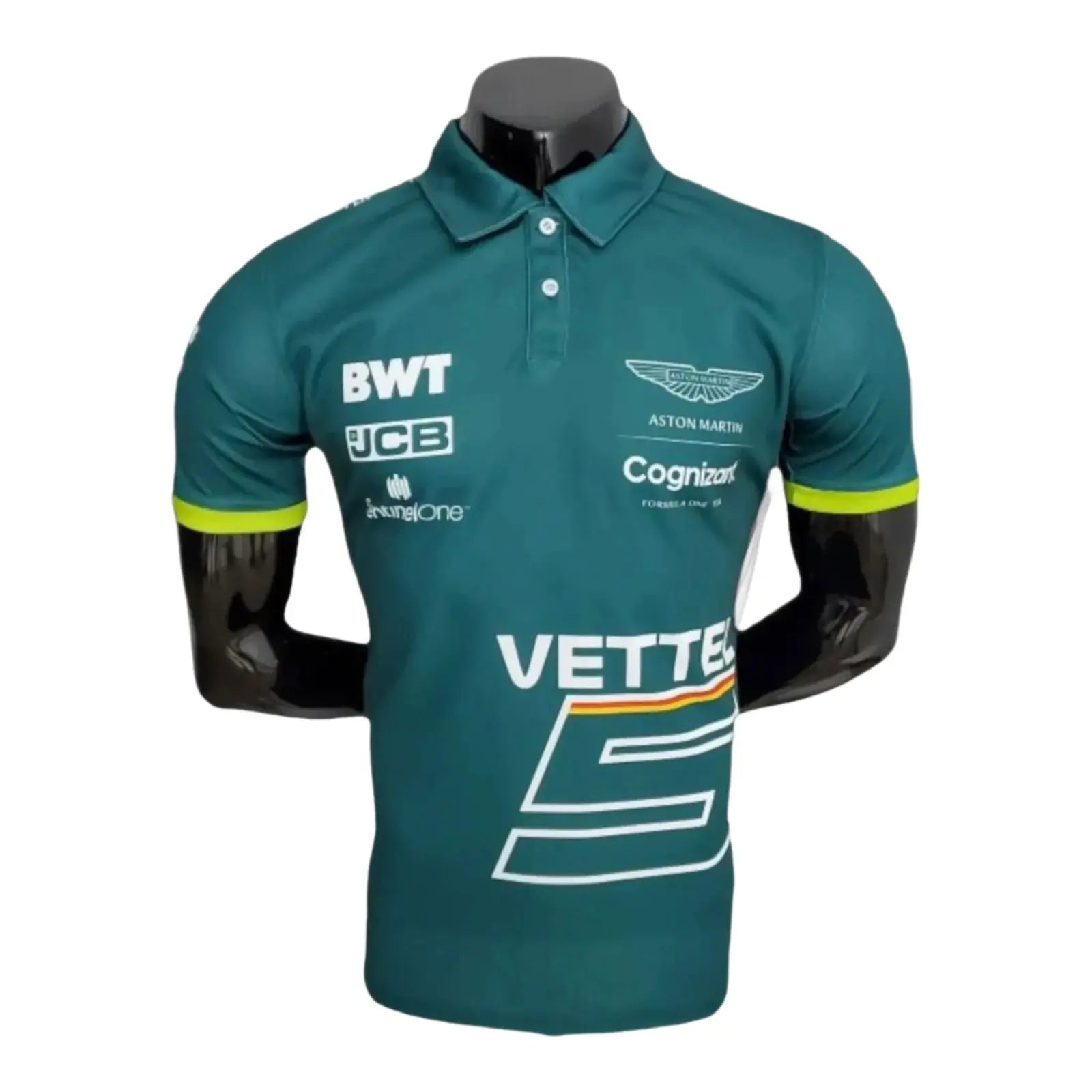 2022 Aston Martin Formula One Polo Shirt image 1