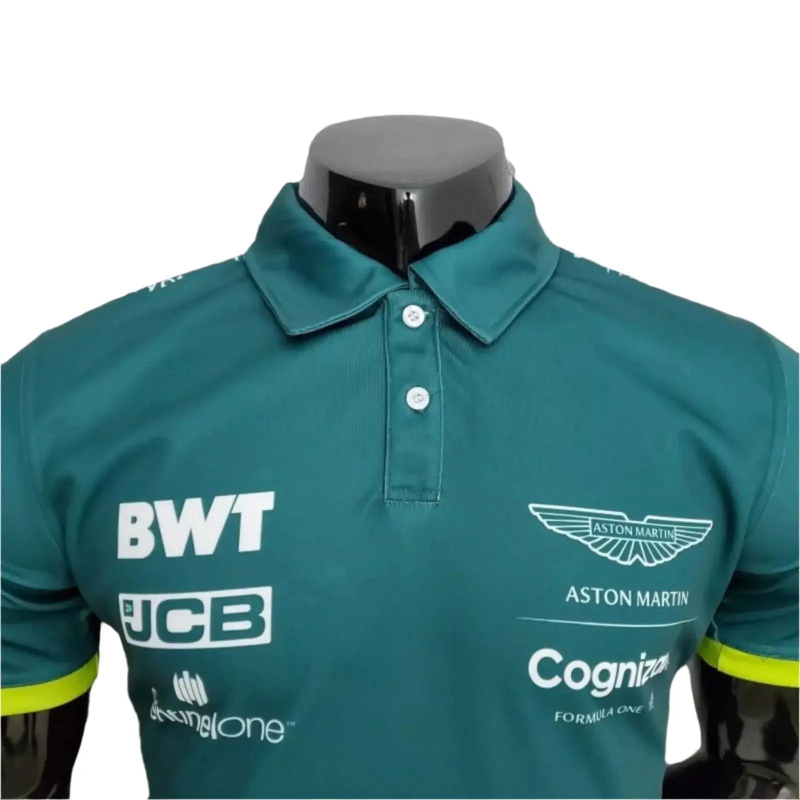 2022 Aston Martin Formula One Polo Shirt image 3