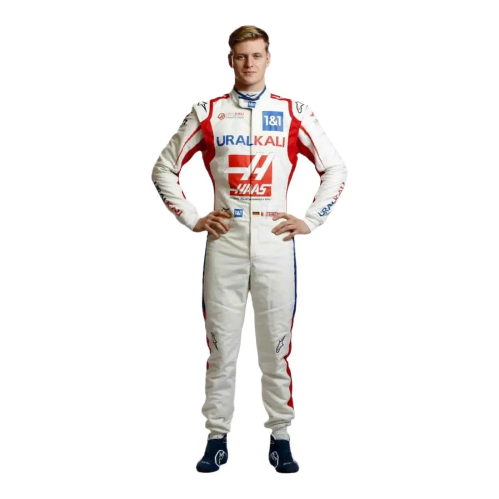 2021 Mick Schumacher Haas Formula 1 Race Suit image 1