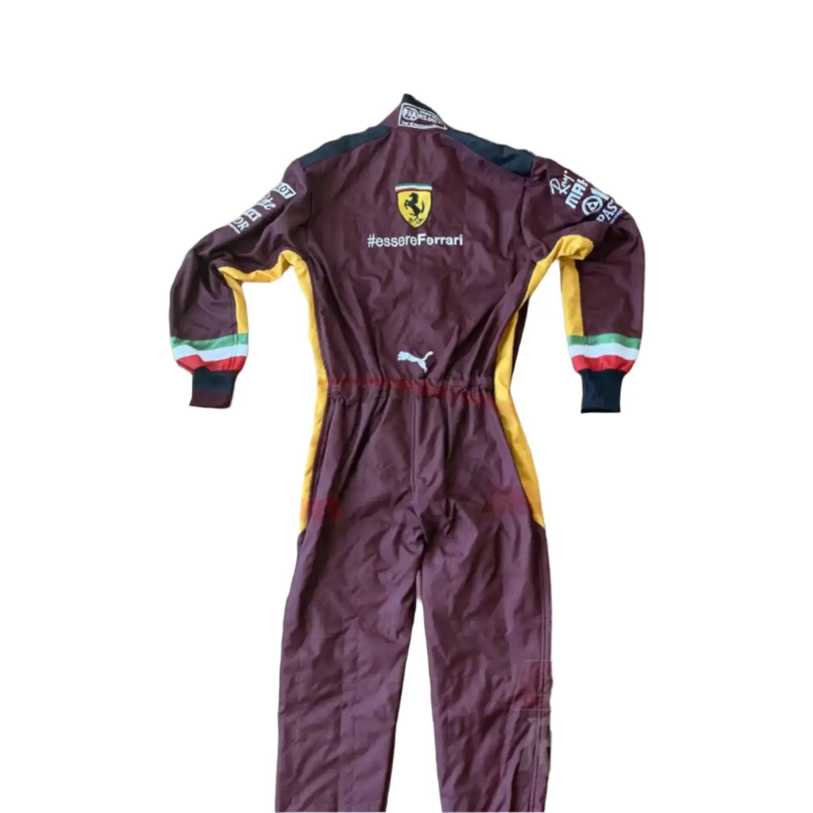 2020 Charles Leclerc Ferrari 1000 GP F1 Embroidered Racing suit image 2