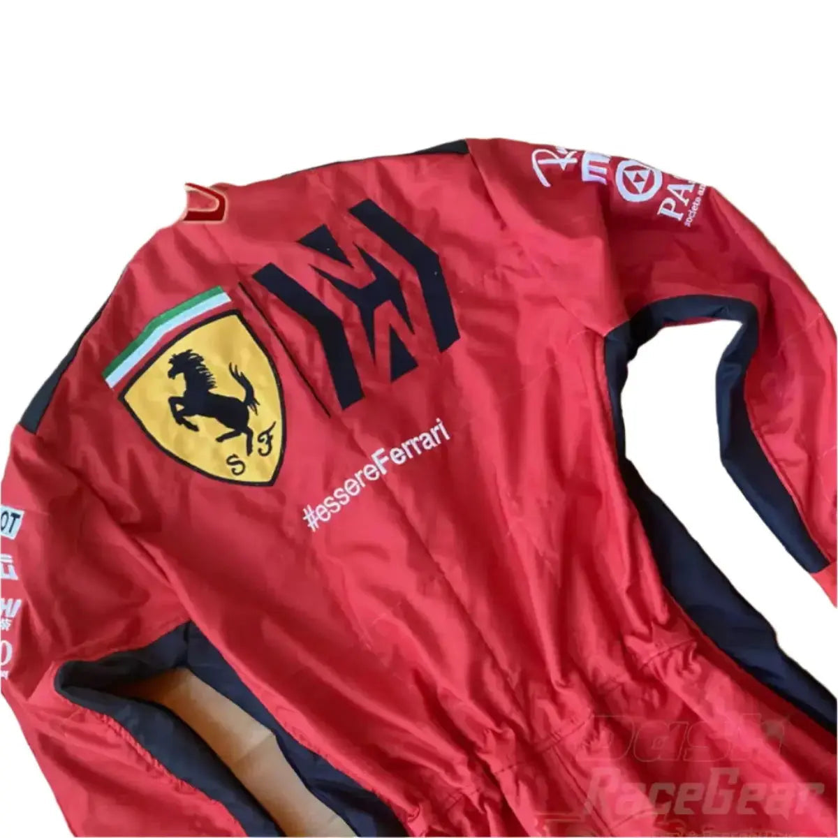 2020 Charles Leclerc Ferrari Mission Winnow F1 Embroidered Racing Suit image 5