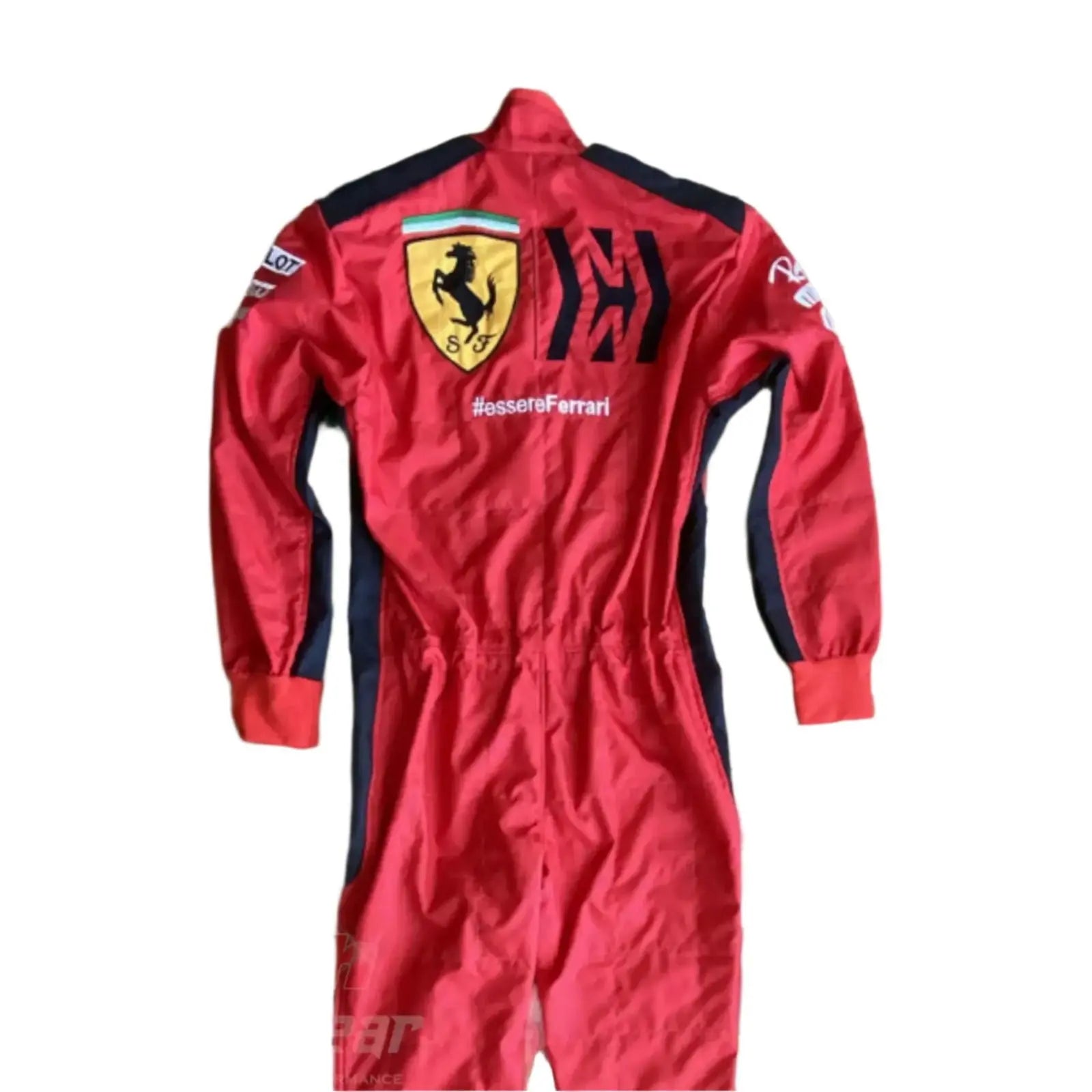 2020 Sebastian Vettel Ferrari Mission Winnow F1 Embroidered Racing suit image 2