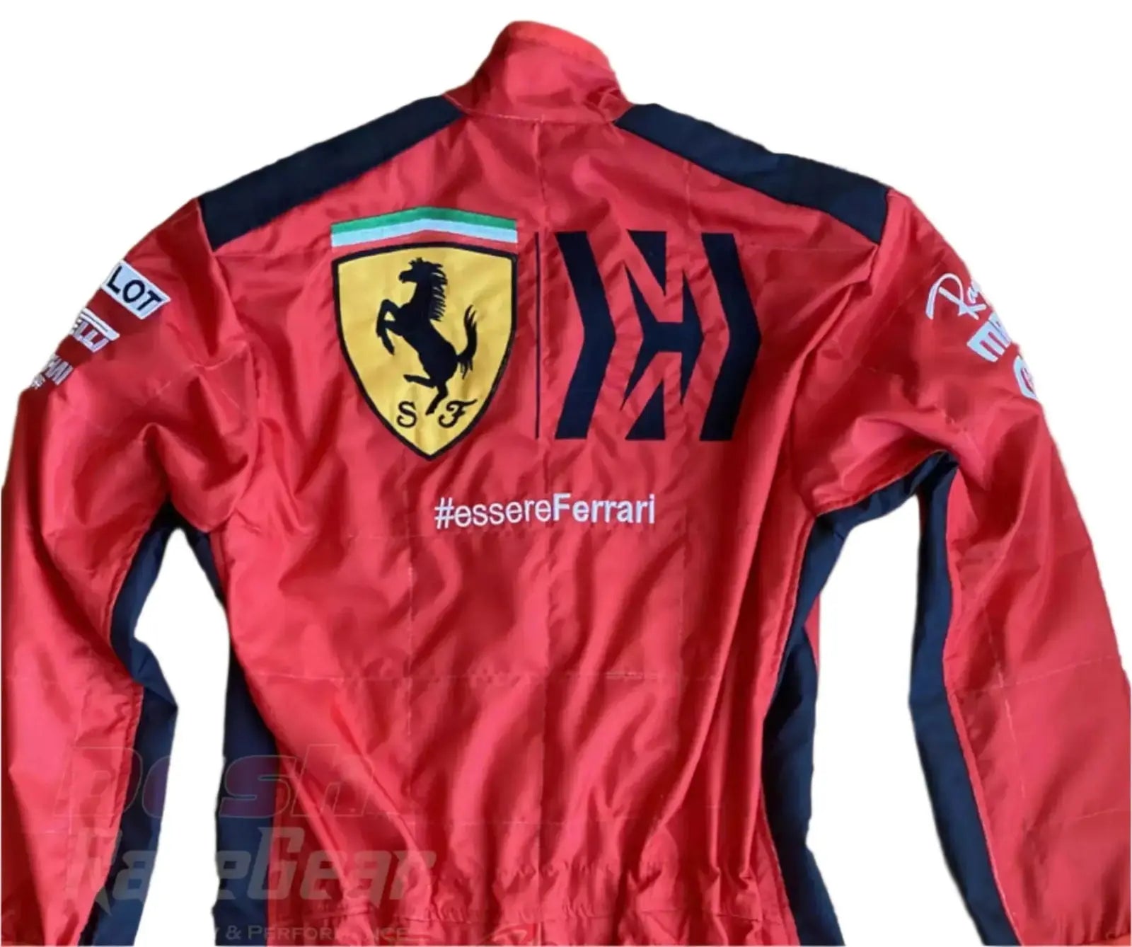 2020 Sebastian Vettel Ferrari Mission Winnow F1 Embroidered Racing suit image 5