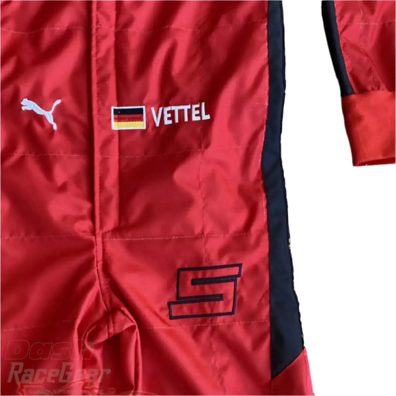 2020 Sebastian Vettel Ferrari Mission Winnow F1 Embroidered Racing suit image 6