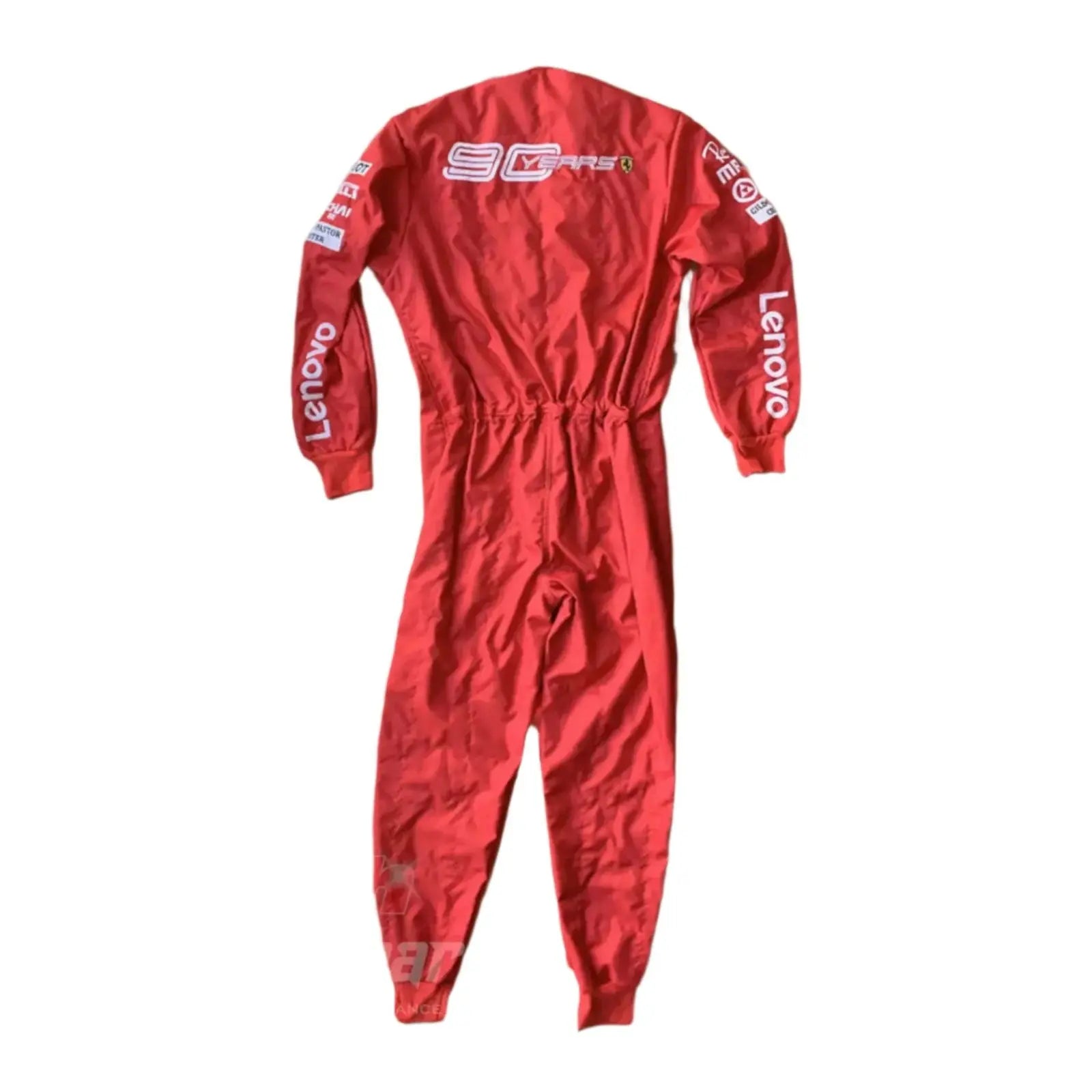 2019 Charles Leclerc Scuderia Ferrari 90 Years Embroided Racing Suit image 2