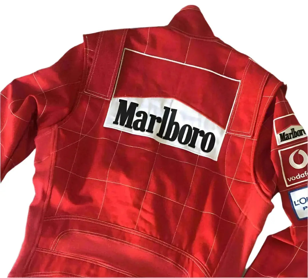 2004 Michael Schumacher Ferrari F1 Embroidered Racing Suit image 5