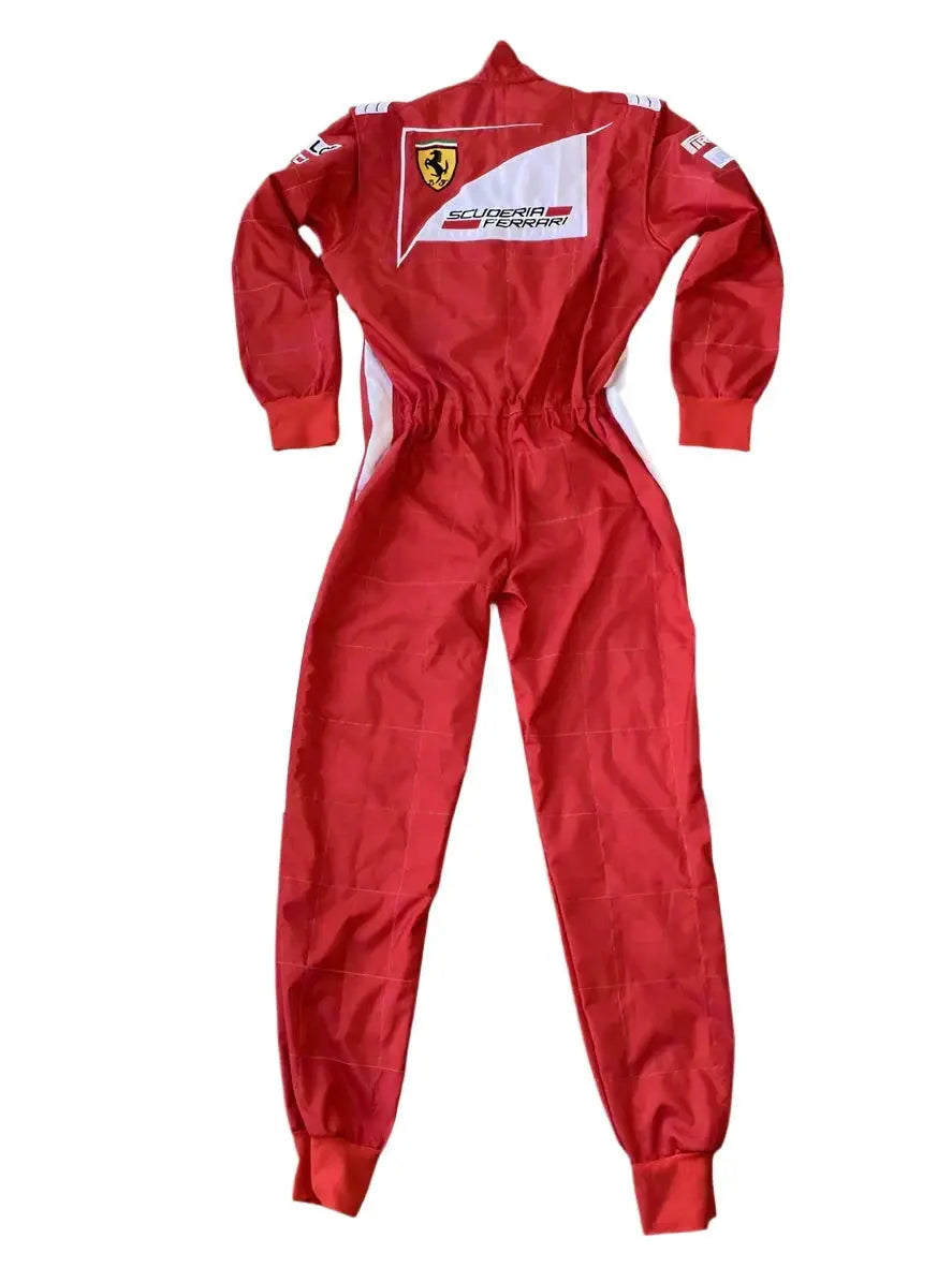 2014 Fernando Alonso Ferrari F1 Embroidered Racing Suit image 2