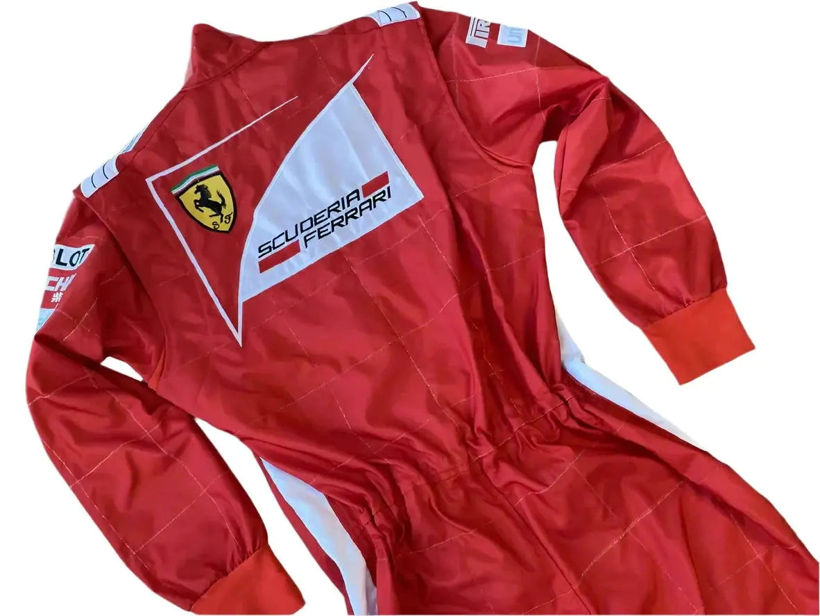 2014 Fernando Alonso Ferrari F1 Embroidered Racing Suit image 5