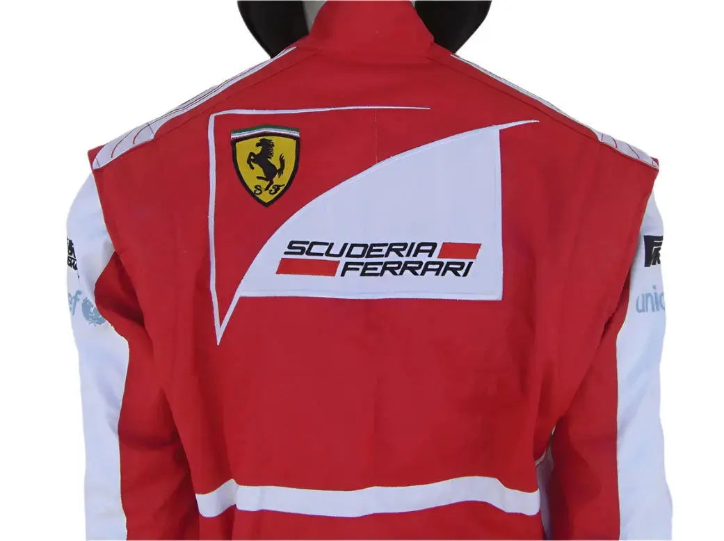2013 Fernando Alonso Ferrari F1 Embroidered Racing Suit image 5