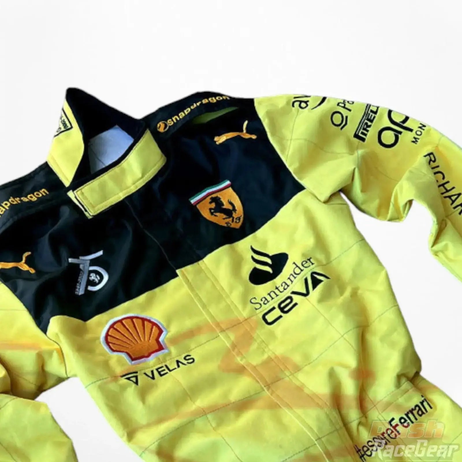 2022 Charles Leclerc Ferrari F1 Embroidered Racing Suit - MONZA GP image 2