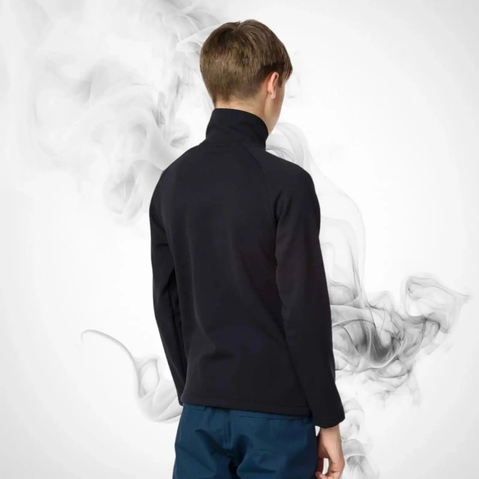 Ski Hoodie ROSSIGNOL Boy Fz Clim Black - 2020/21 image 3
