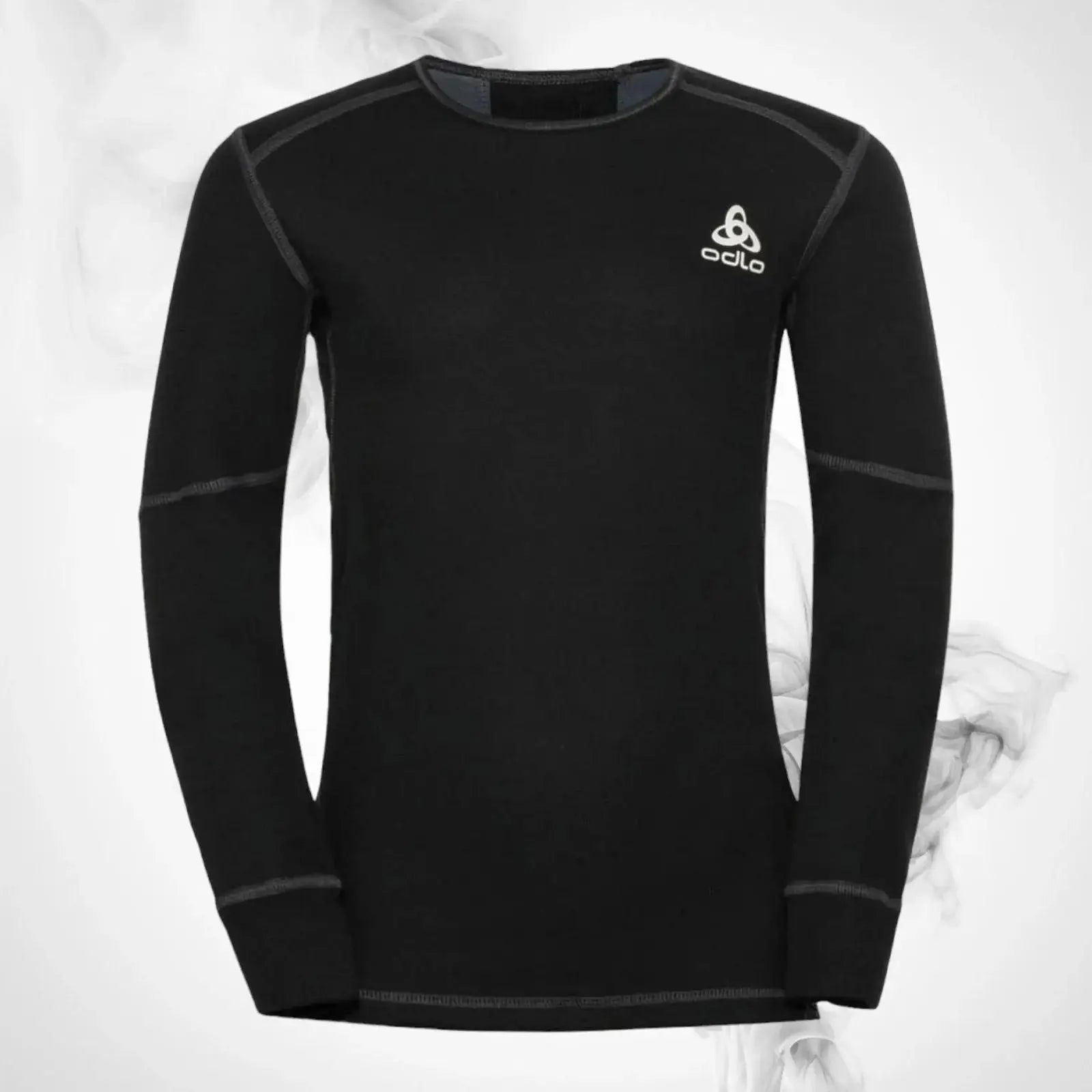 Ski Underwear shirt Odlo Active X-Warm Kids Eco BL Top Crew Neck LS Black - 2023/24 image 1