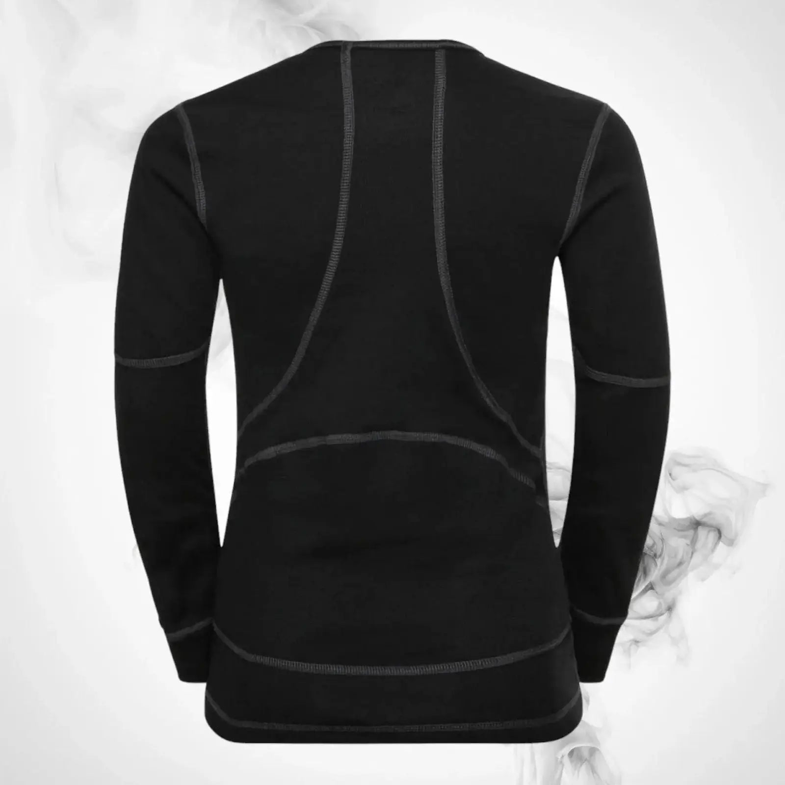Ski Underwear shirt Odlo Active X-Warm Kids Eco BL Top Crew Neck LS Black - 2023/24 image 2