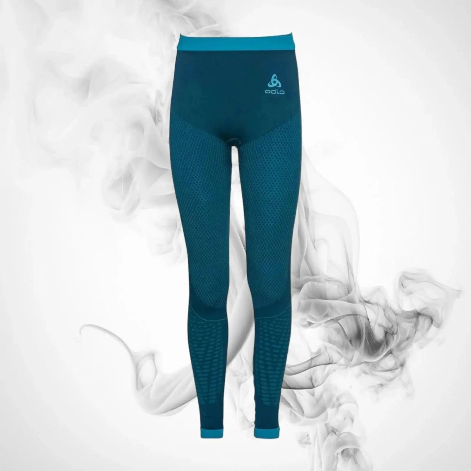 Ski Thermal Underwear ODLO Performance Warm Kids BL Bottom Long Dark Sapphire/Indigo Bunting - 2022/23 image 1