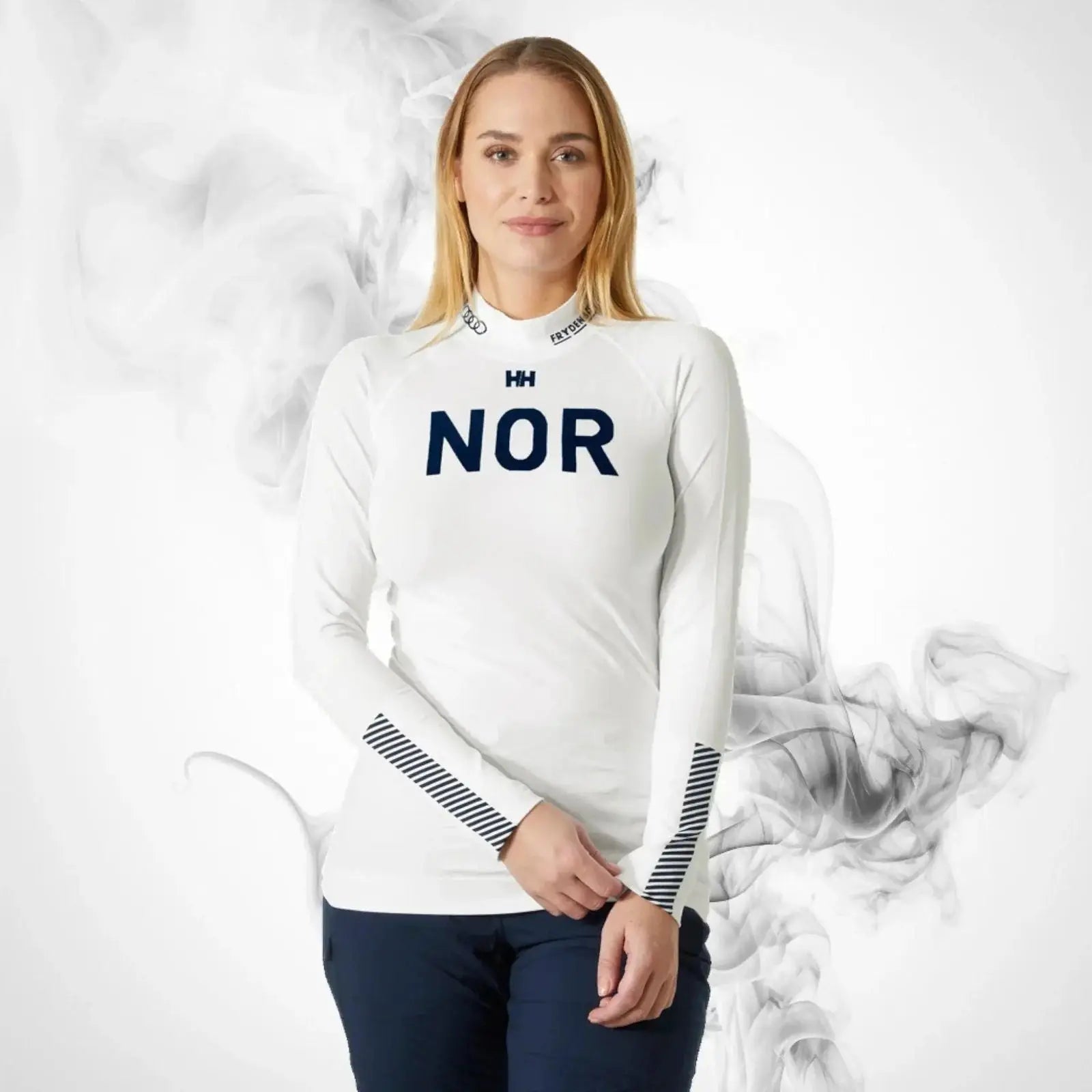 Ski Thermal underwear Helly Hansen Lifa Seamless Racing Top White - 2023/24 image 3