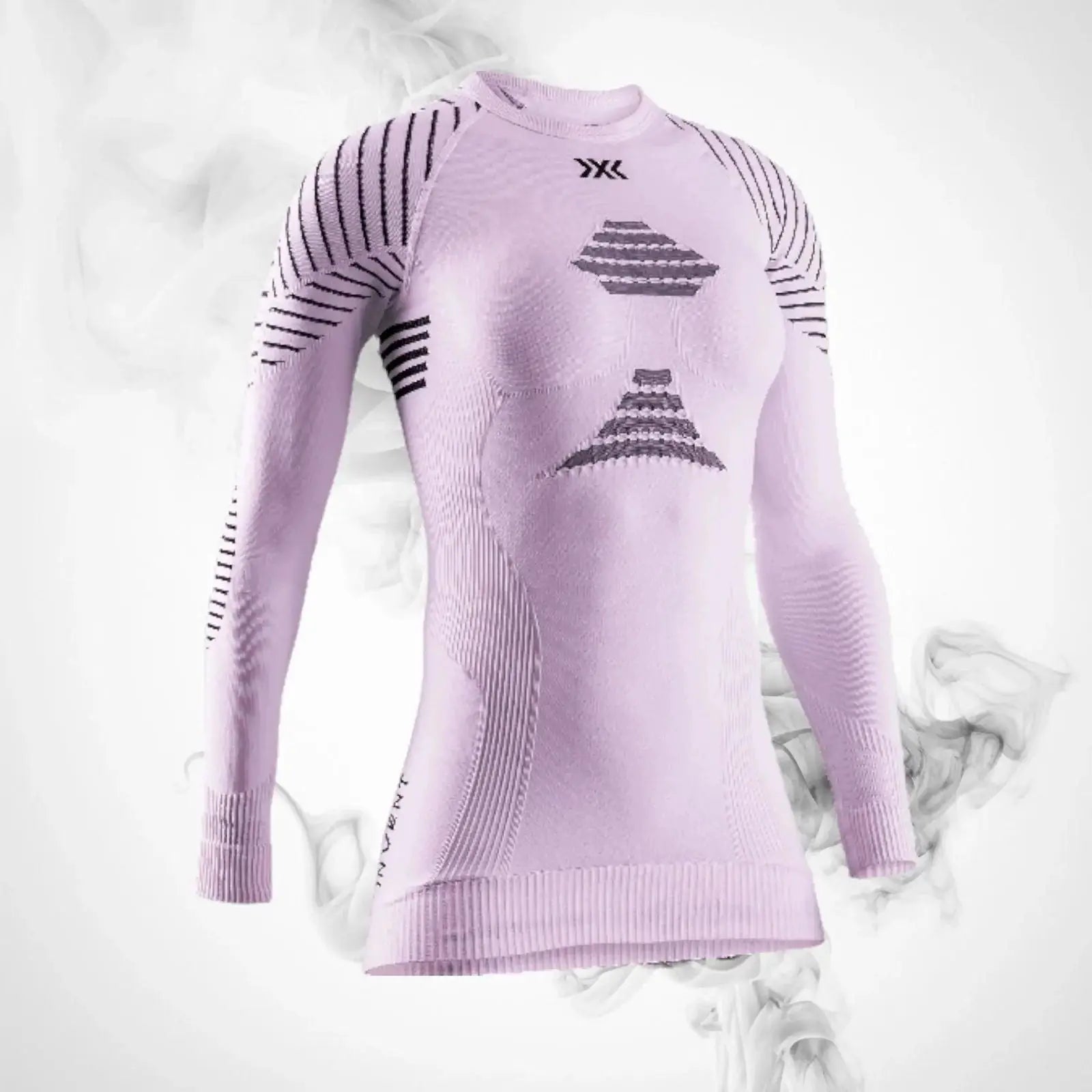 Ski Thermal underwearX-bionic Invent 4.0 Shirt LG SL Women Winsome Orchid/Opal Black - 2023/24 image 1
